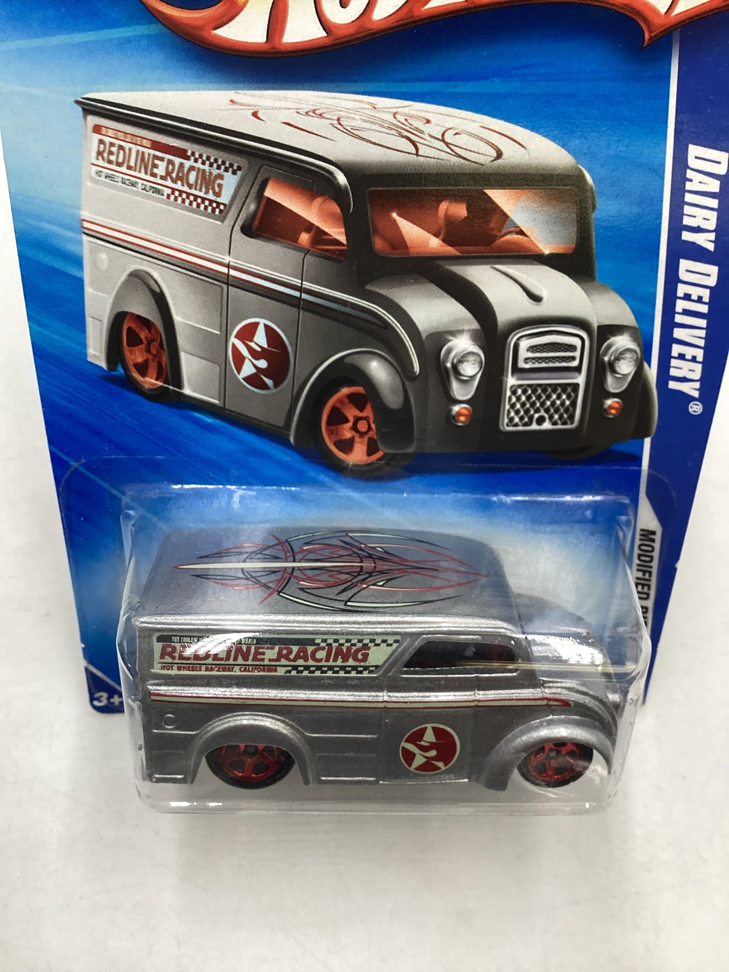 2009 Hot Wheels #158 Dairy Delivery Silver 56B