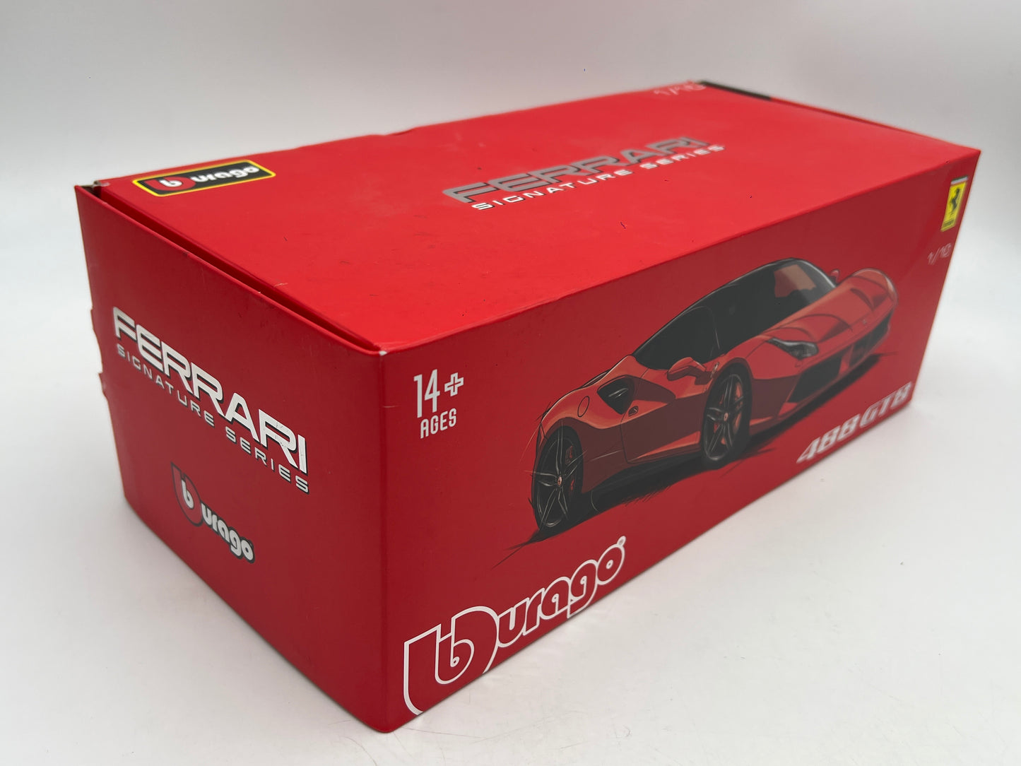 Bburago 1/18 Scale Signature Series Ferrari 488 GTB Red