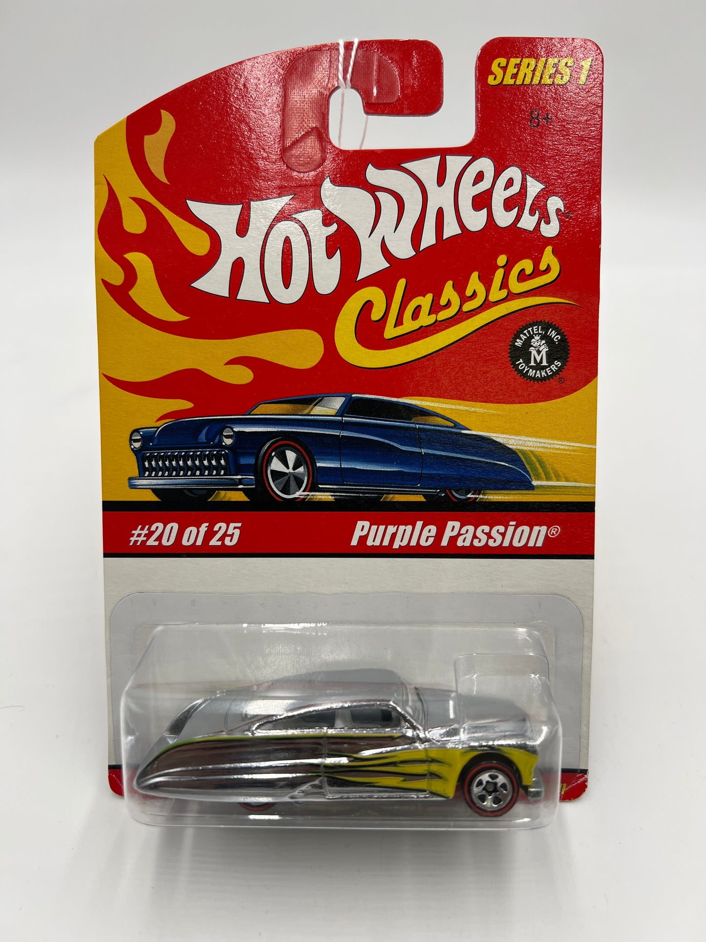 Hot Wheels Classics Series 1 #20 Purple Passion Chrome