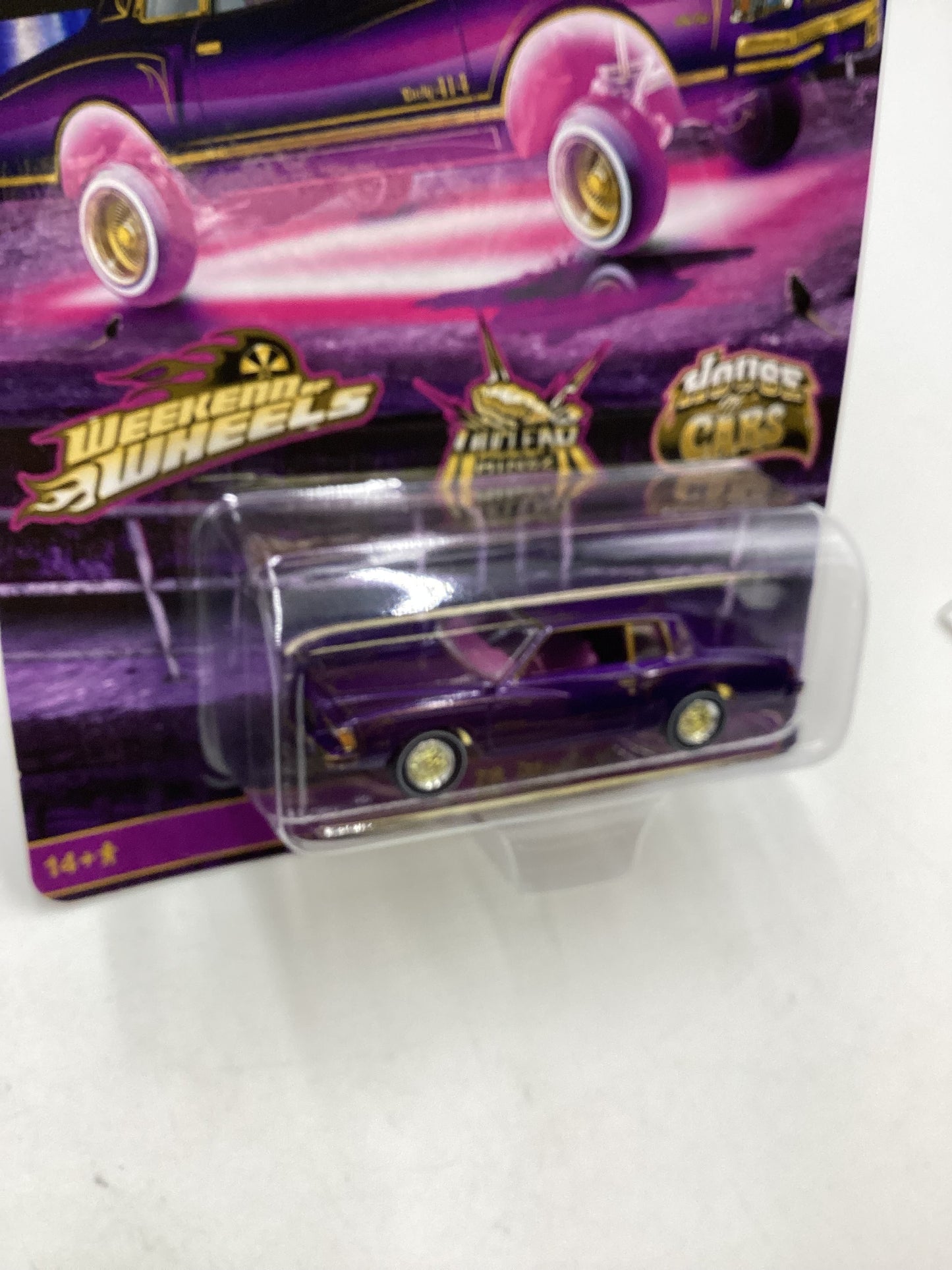 Johnny lightning x HOC Weekend of wheels Exclusive 78 Chevy Monte Carlo Lowrider Purple 231A