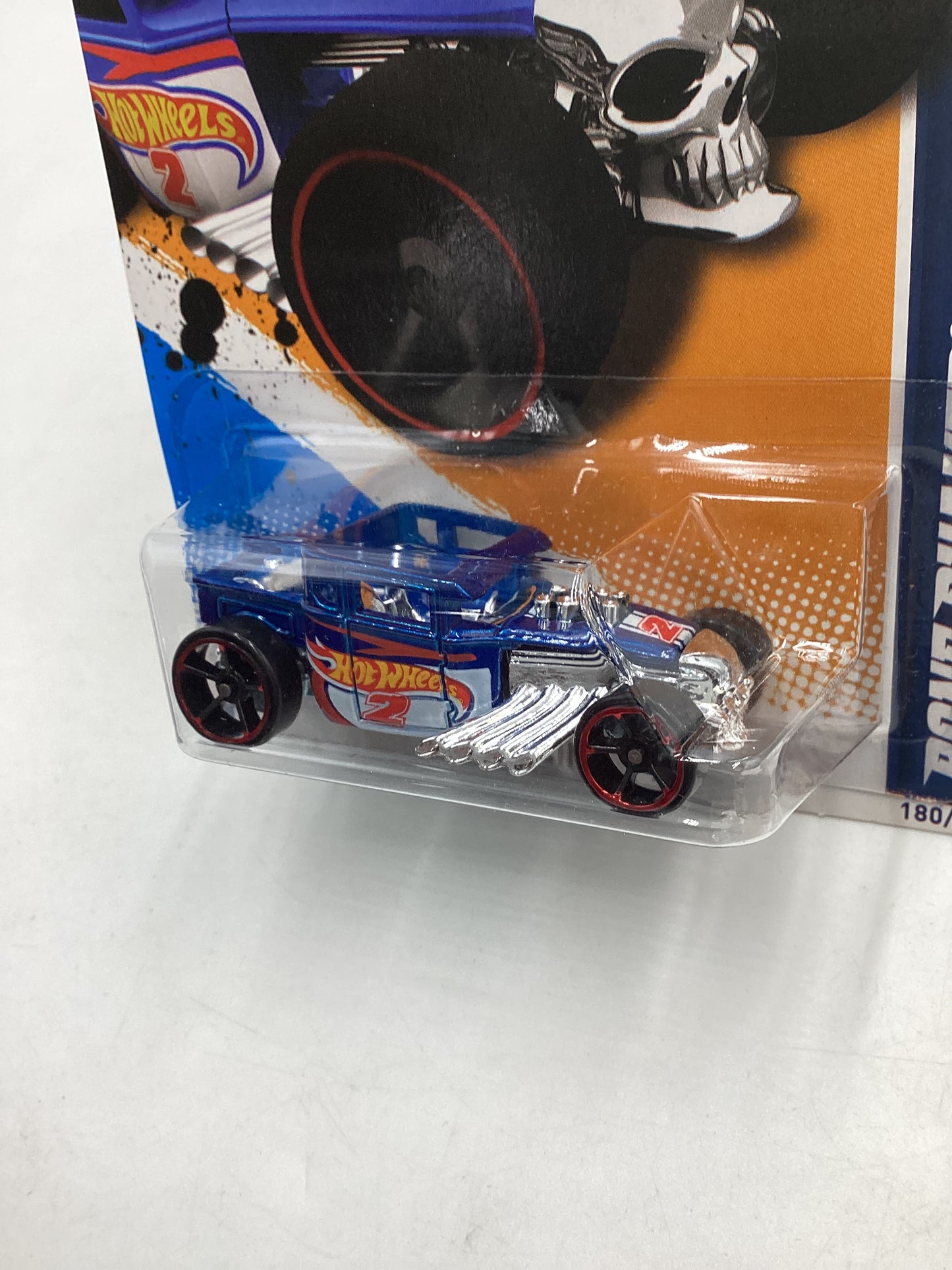 2012 HW Racing #180 Bone Shaker Blue 56D