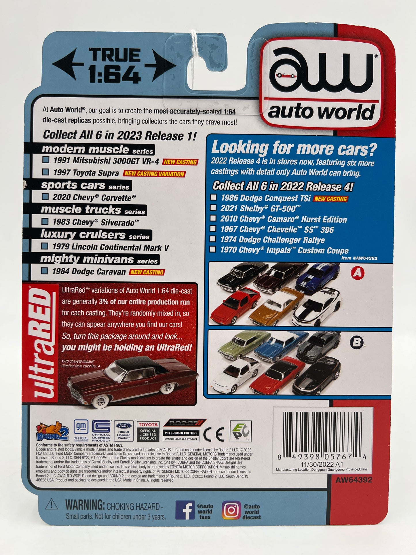 Auto World Muscle Trucks Release 1 Version A 1983 Chevy Silverado Stepside Black 185C