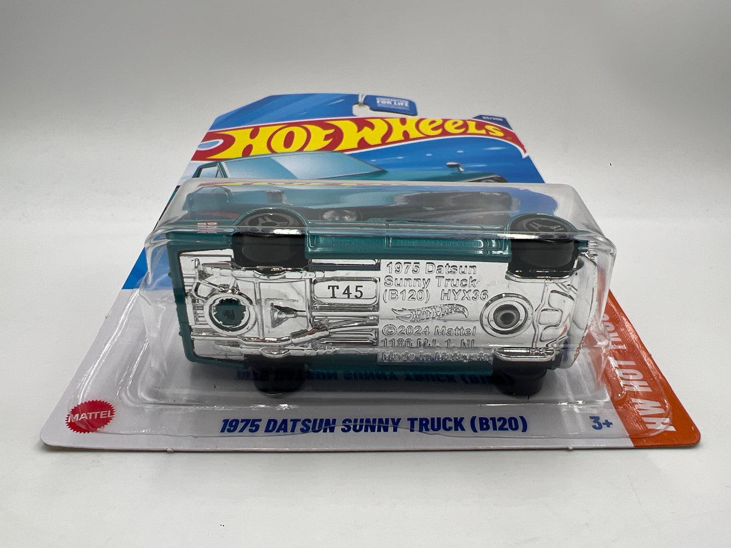 2025 Hot Wheels D Case #93 1975 Datsun Sunny Truck B120 Blue 88F