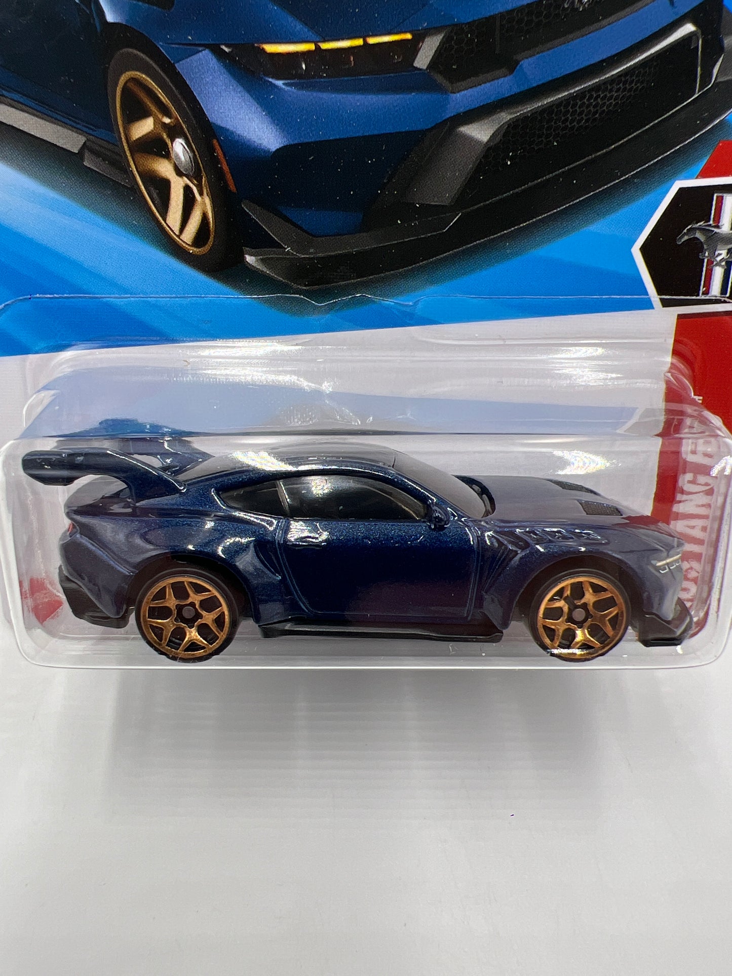 2025 Hot Wheels P Case Mustang 60th #34 Ford Mustang GTD Dark Blue 18C