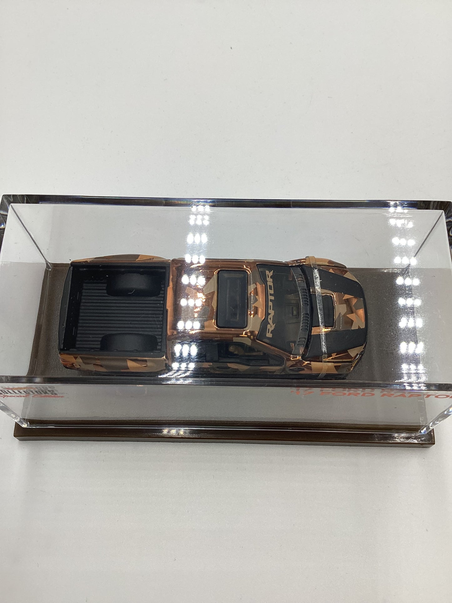 2021 Hot Wheels RLC #04372/25000 17 Ford Raptor Desert Camo