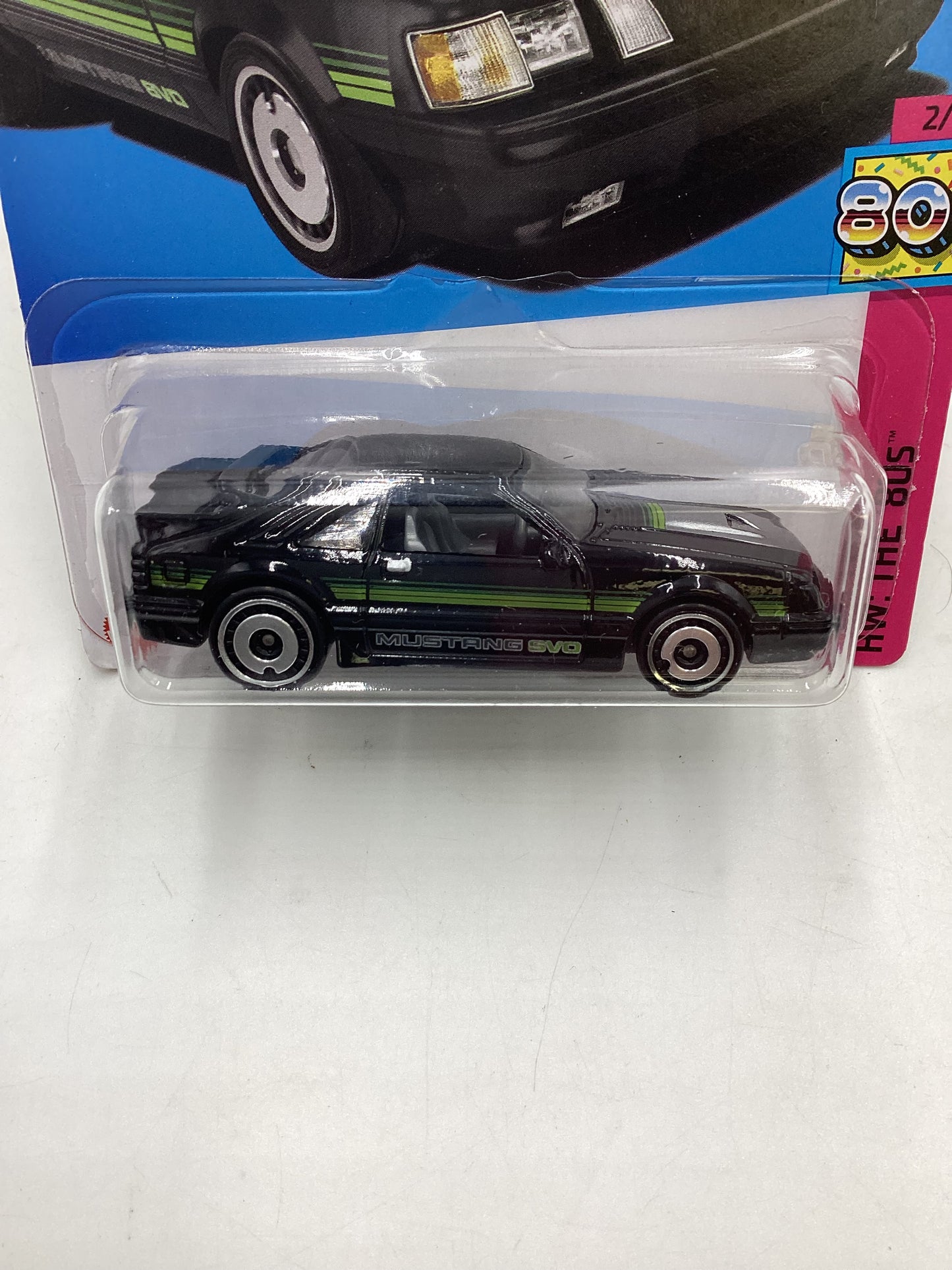 2023 Hot wheels The 80s #25 84 Mustang SVO Black 19E