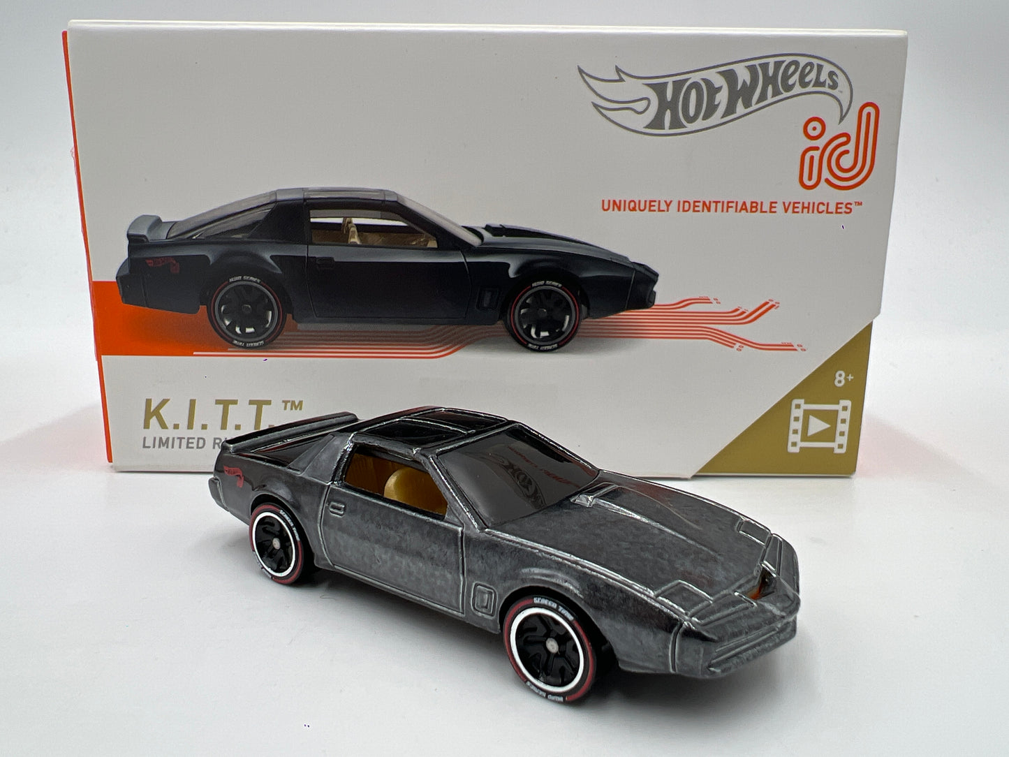 Hot Wheels iD Screen Time Series 1 #1 K.I.T.T. Black Opened