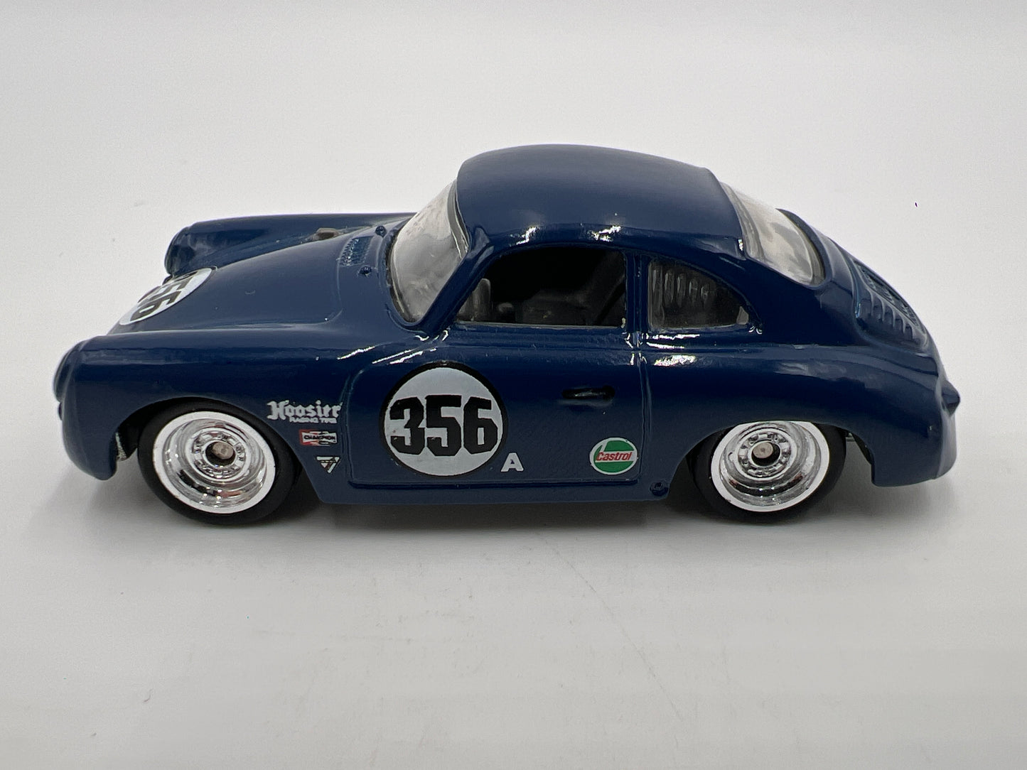Hot Wheels Premium Air Cooled Porsche 356A Outlaw Blue Loose