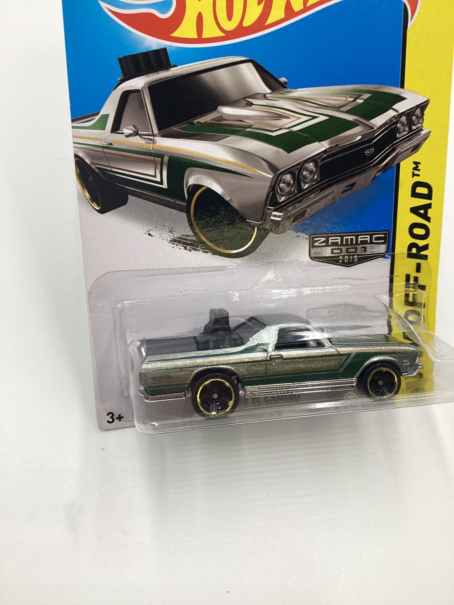 2015 Hot Wheels Zamac 001 #122 68 El Camino 145C