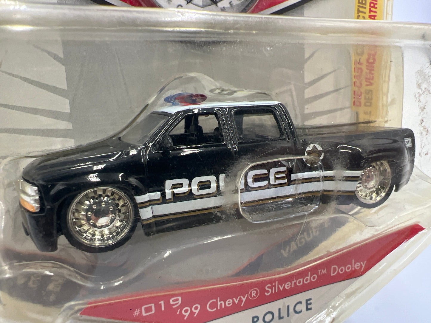 2010 Jada Badge City Heat Wave 2 #19 99 Chevy Silverado Dooley Police 186B