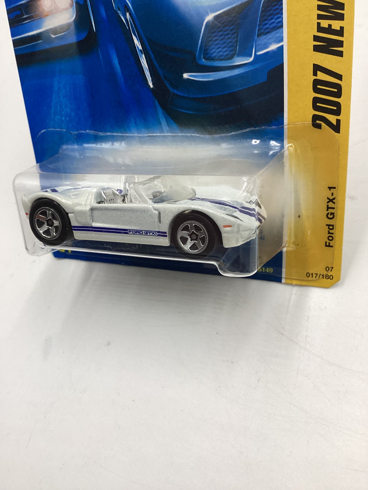 2007 Hot Wheels New Models #17 Ford GTX1 White 27D