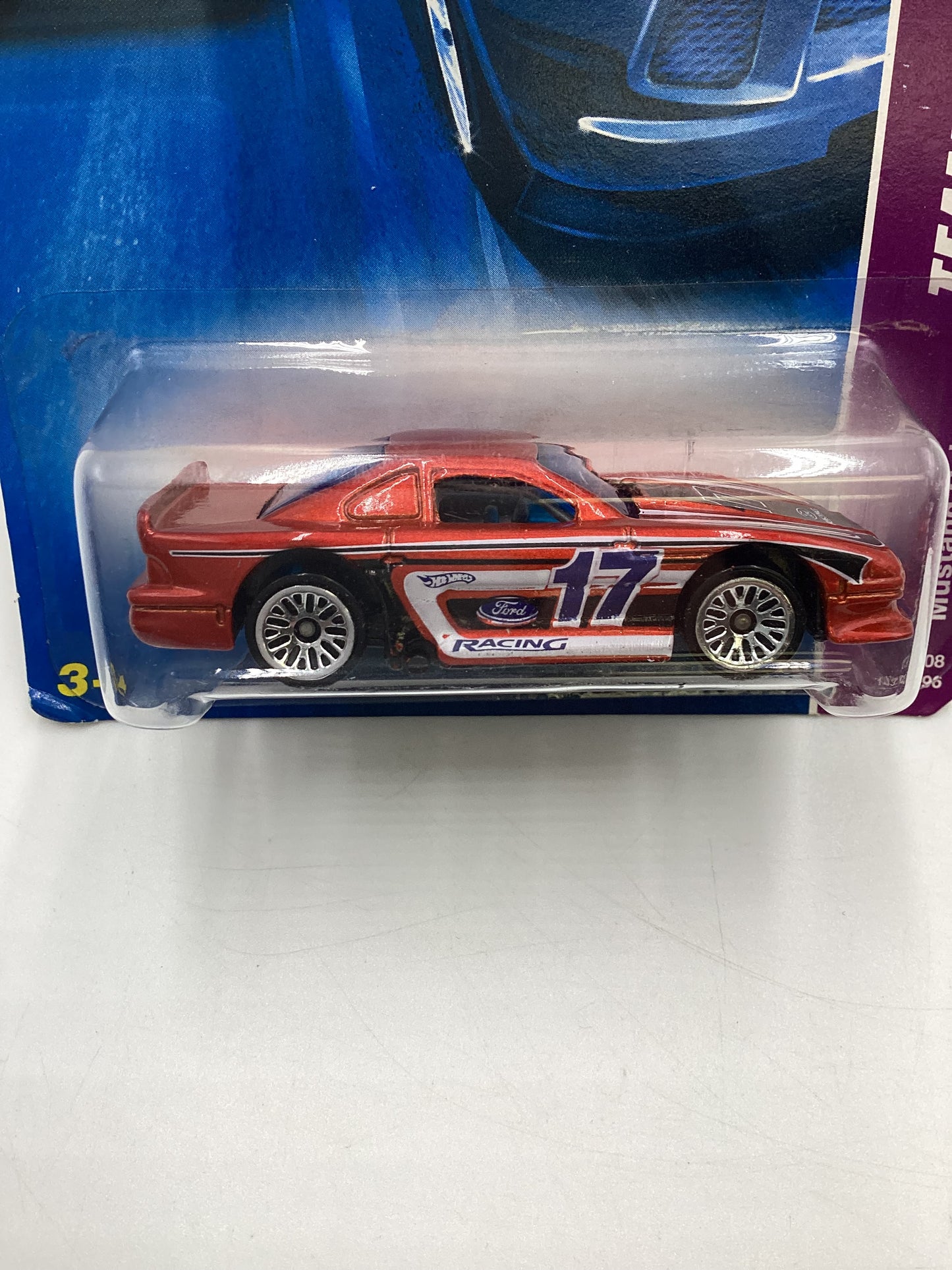 2008 Hot Wheels HW Team: Ford Racing #143 Mustang Cobra Orange 26i