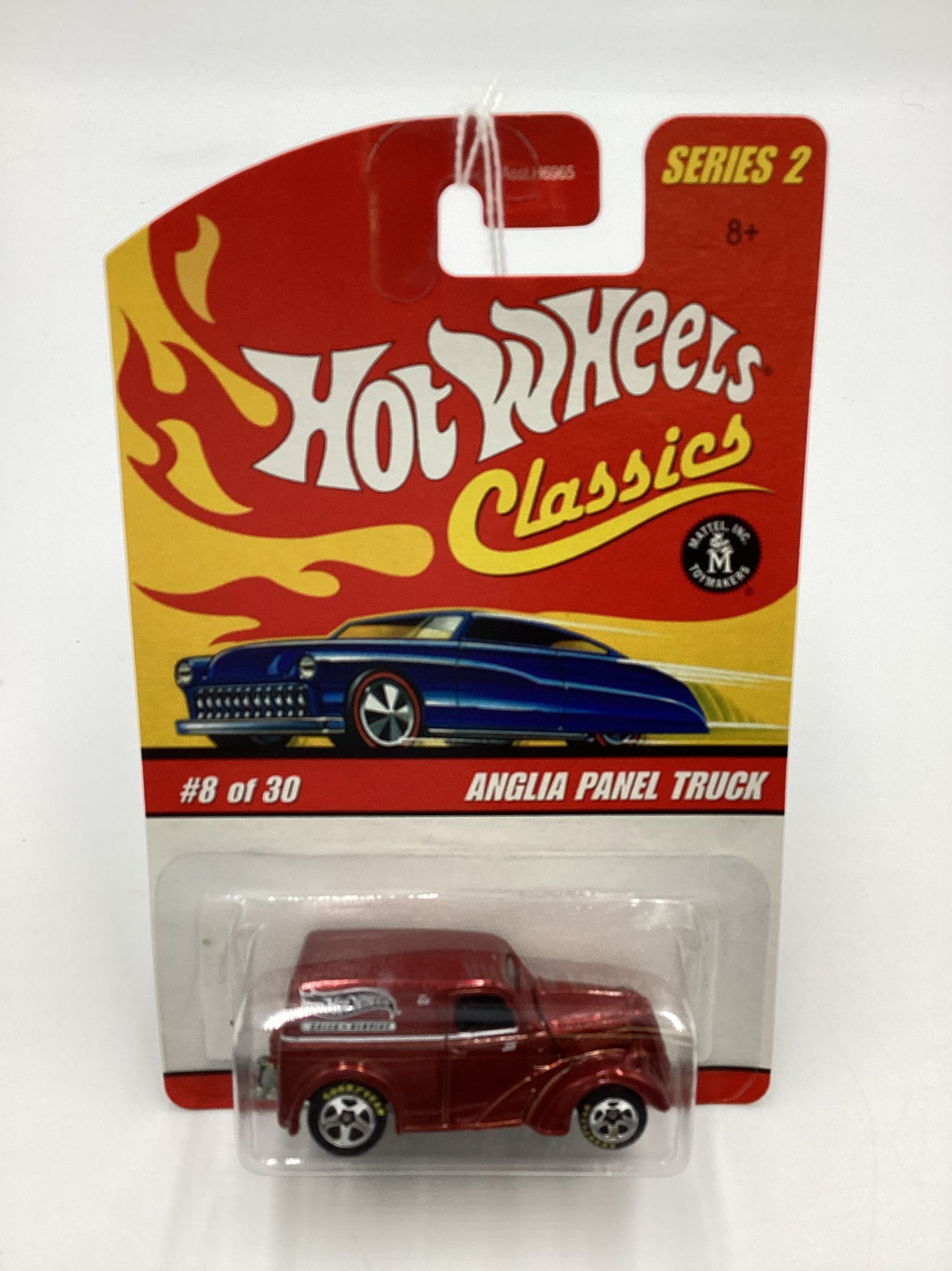 Hot wheels Classics Series 2 #8 Anglia Panel Truck Red SR