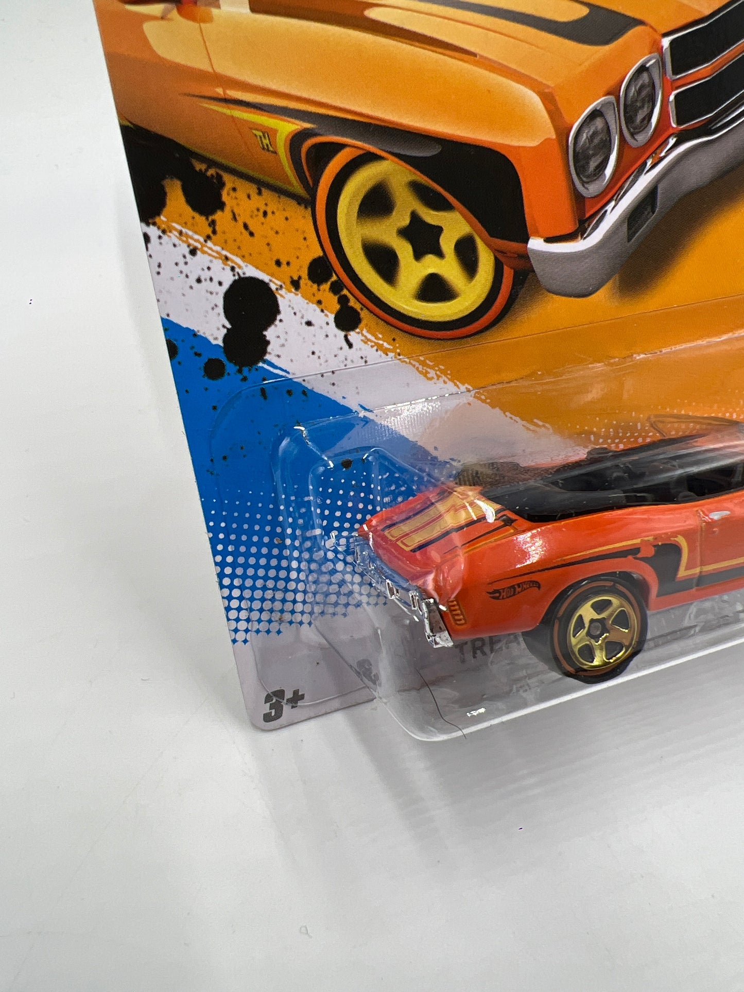 2012 Hot Wheels Treasure Hunts #65 70 Chevy Chevelle Convertible Orange 273C