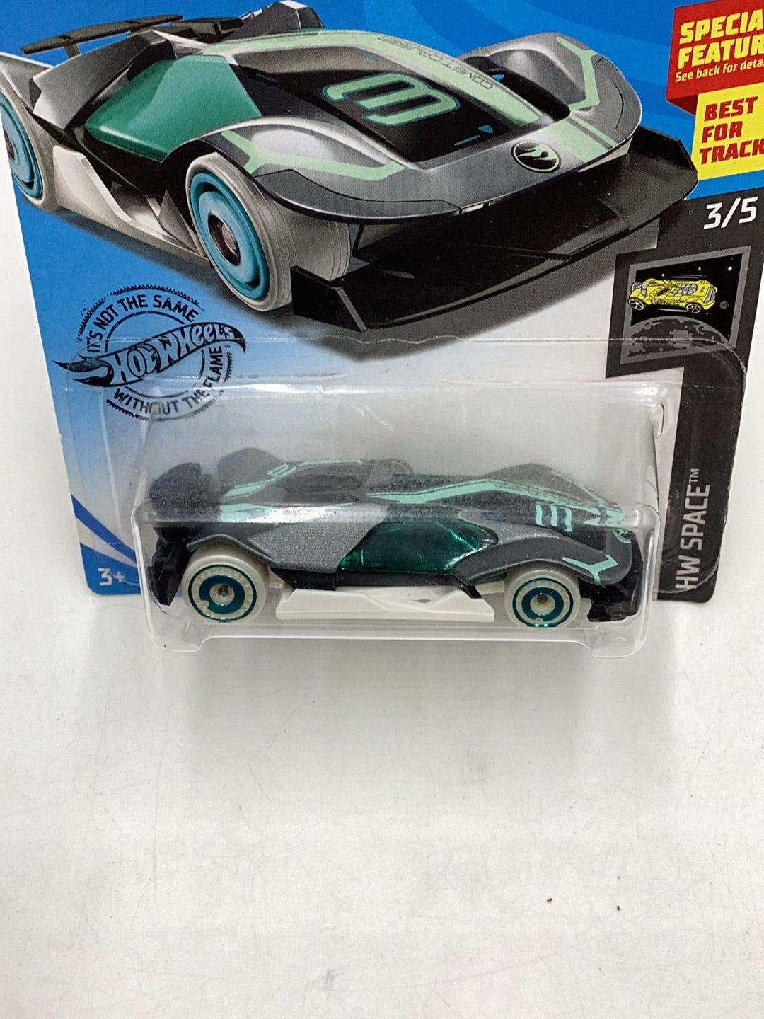 2019 Hot Wheels Treasure Hunt #220 Cyber Speeder Gray 277O