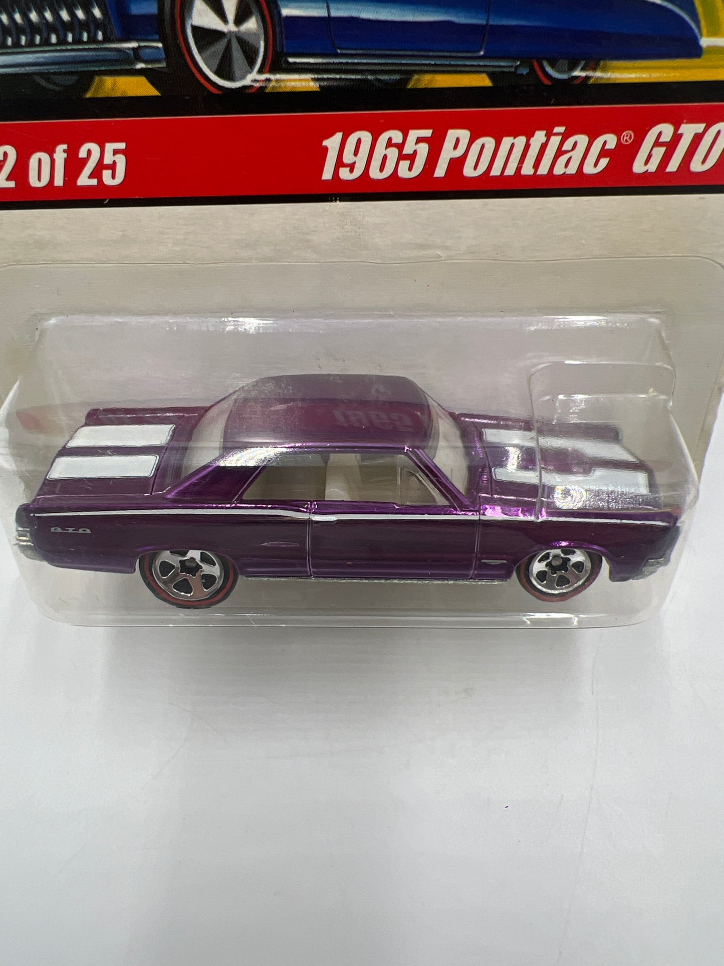 Hot Wheels Classics Series 1 #2 1965 Pontiac GTO Purple