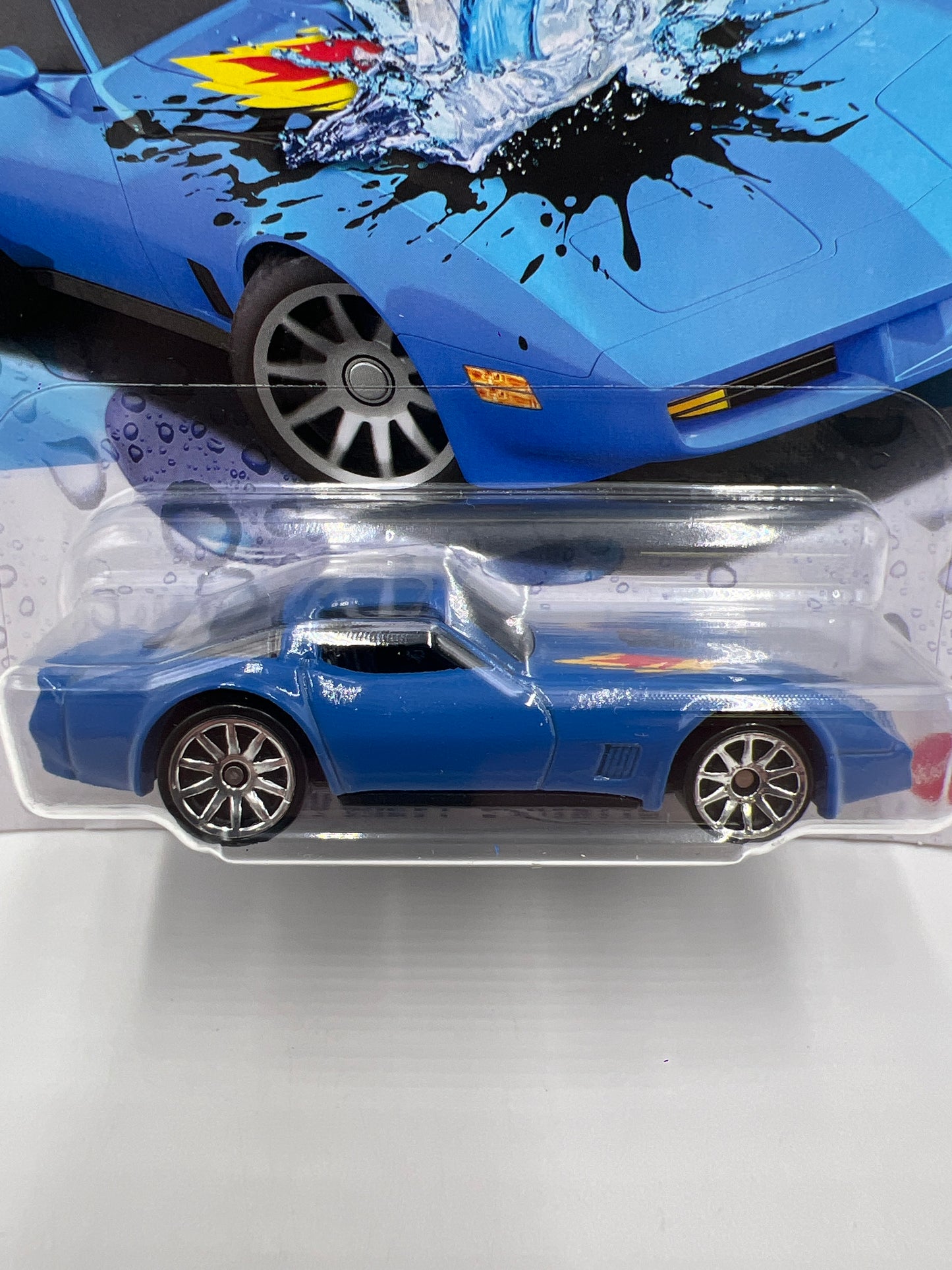 2025 Hot Wheels Color Shifters Transformers 1980 Chevy Corvette Blue 116B