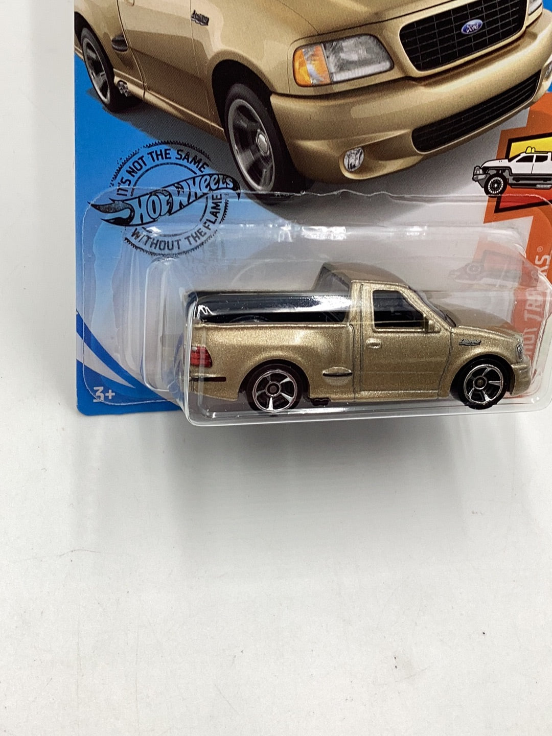 2020 hot wheels  #237 99 Ford F-150 SVT Lightning gold 23A