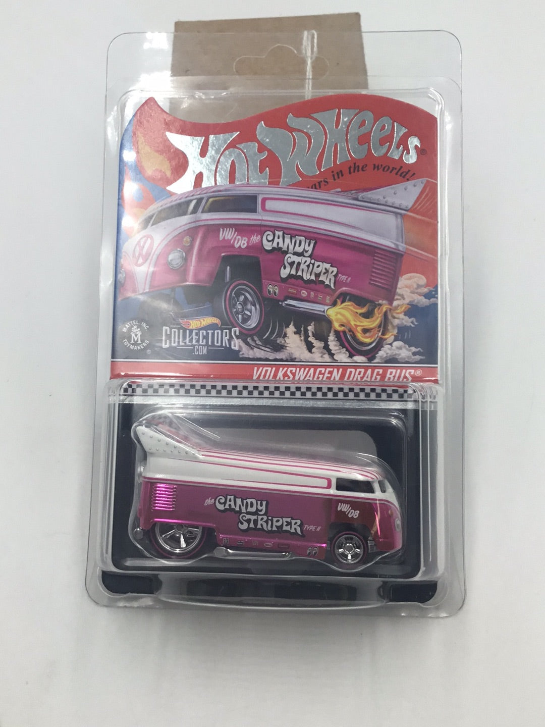 Hot wheels redline club Volkswagen Drag Bus (Pink Variant) 4044/20000 with protector