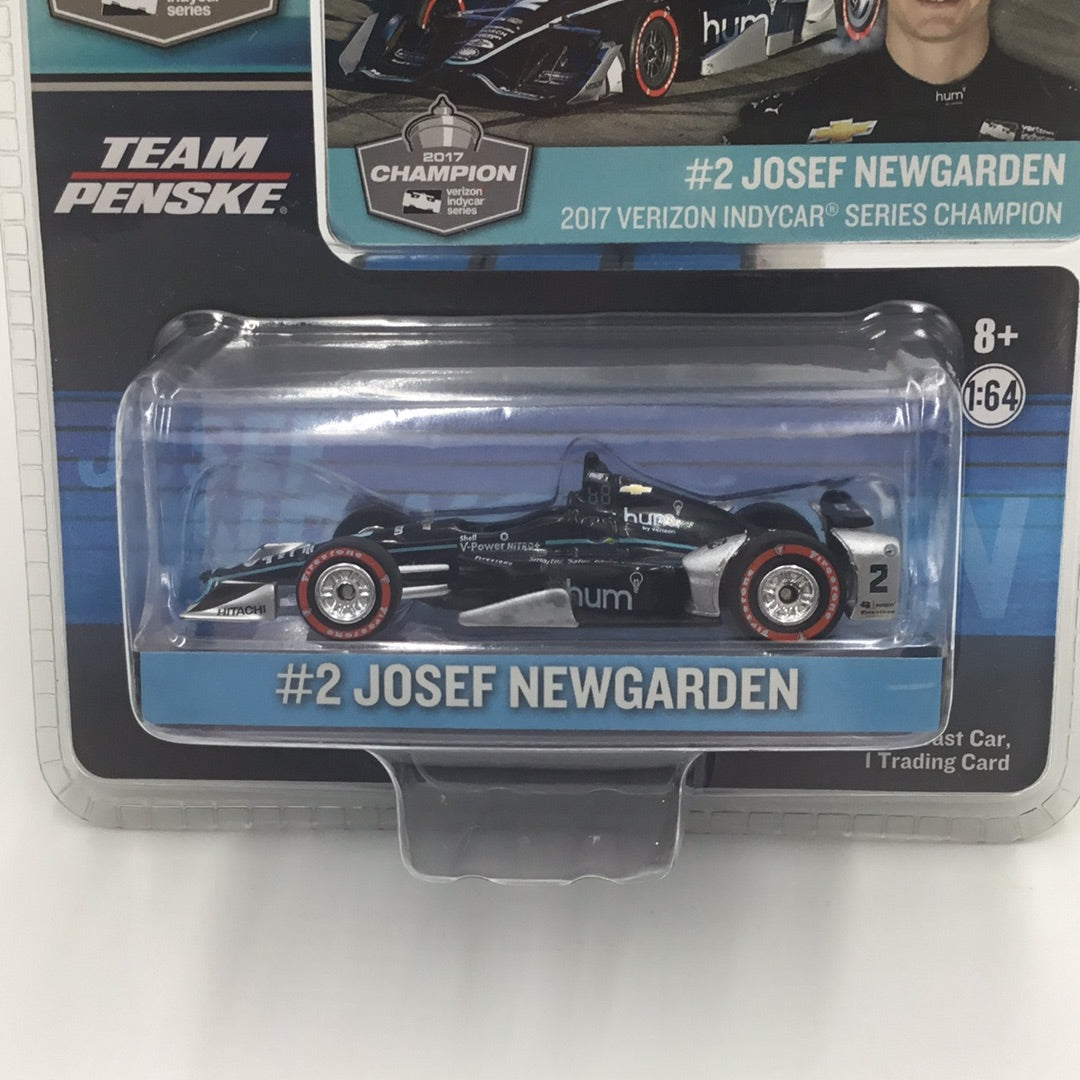 Greenlight 2017 Verizion IndyCar Series Champion #2 Josef Newgarden 1/64