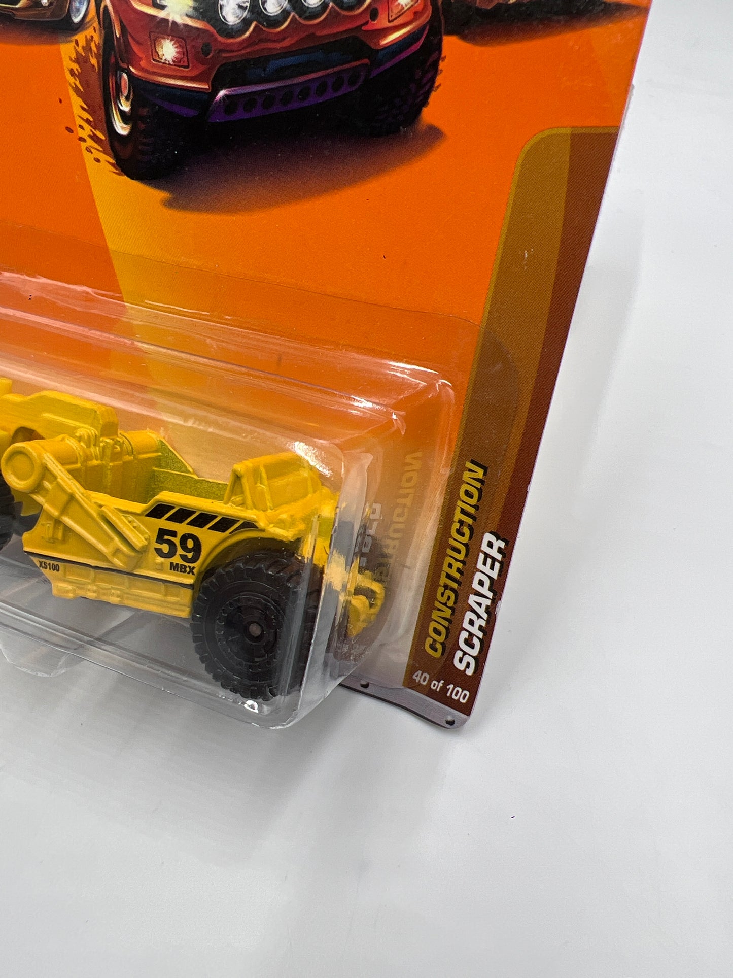 Matchbox Construction #40 Scraper Yellow 206G