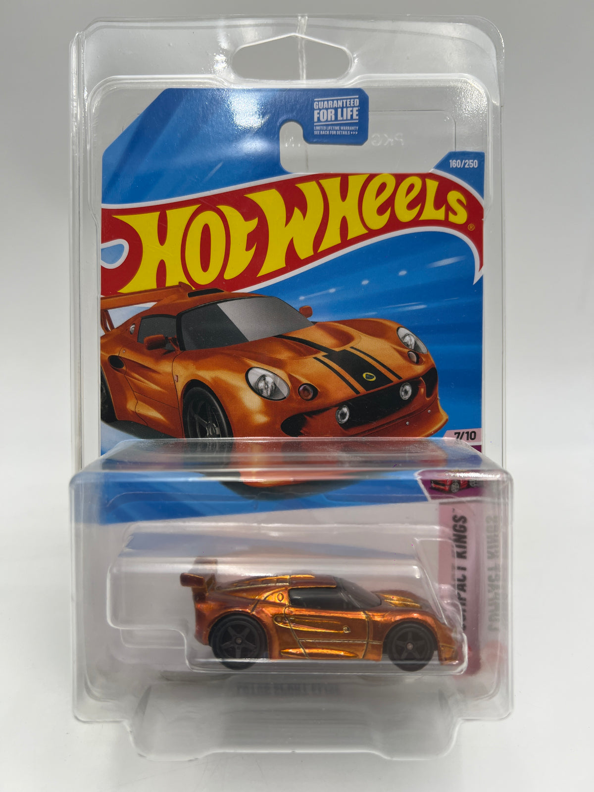 2026 Hot Wheels Super Treasure Hunt #160 Lotus Sport Elise Orange W/Protector