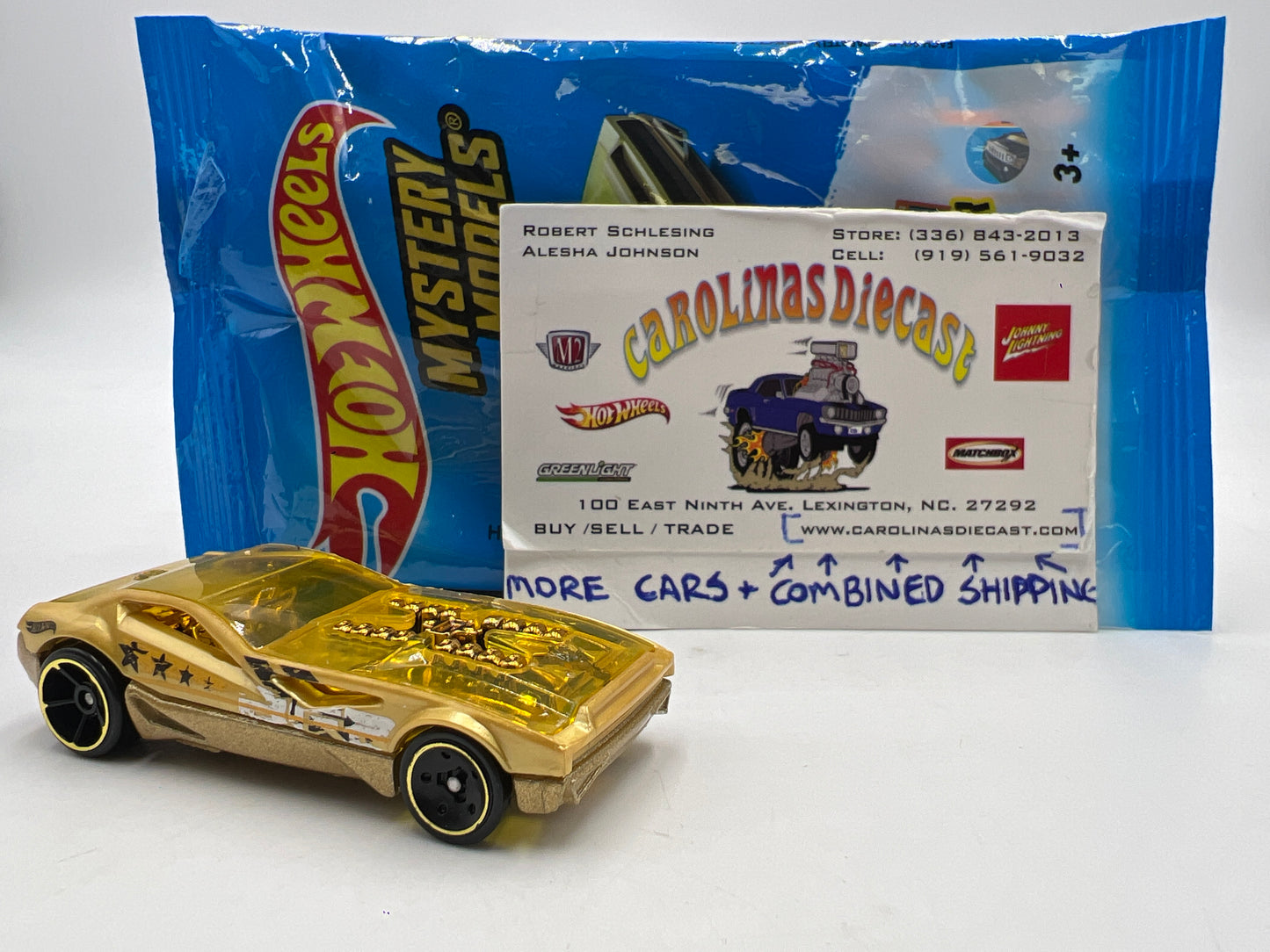 2016 Hot Wheels Mystery Models Series 1 #3 Chase Bye Focal Gold