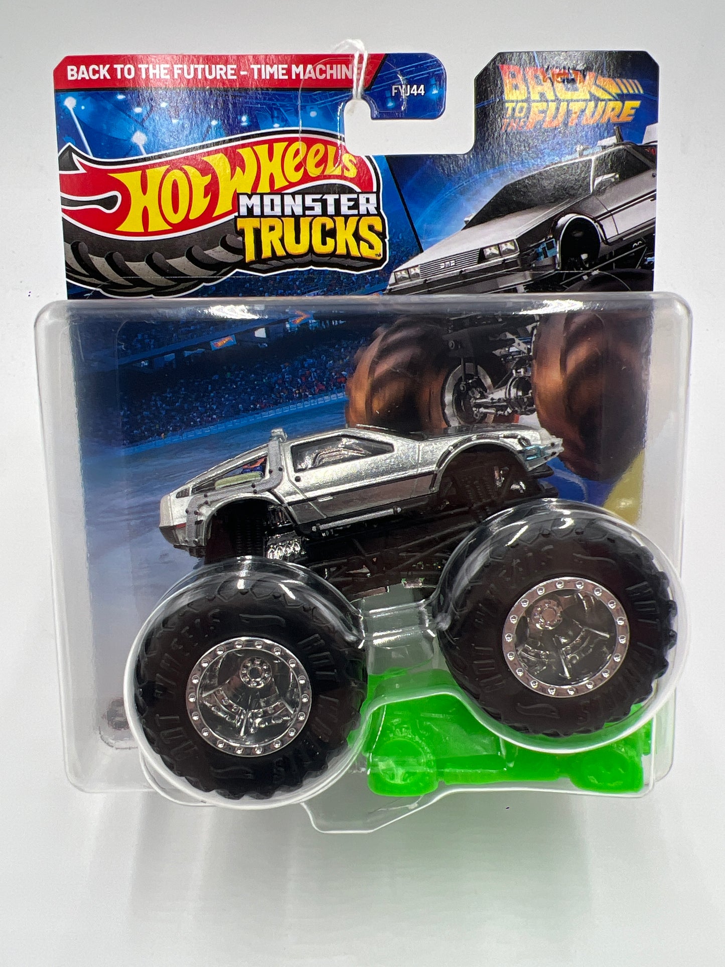 2025 Hot Wheels Monster Trucks BTTF Back To The Future Time Machine 133E