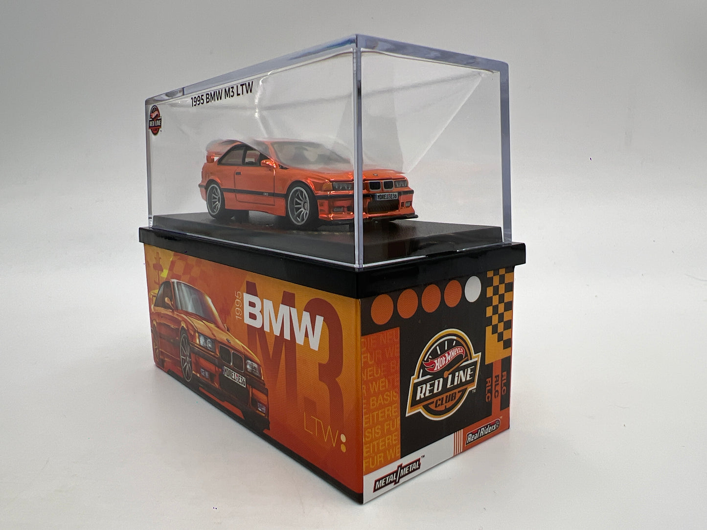2025 Hot Wheels RLC 1995 BMW M3 LTW Orange