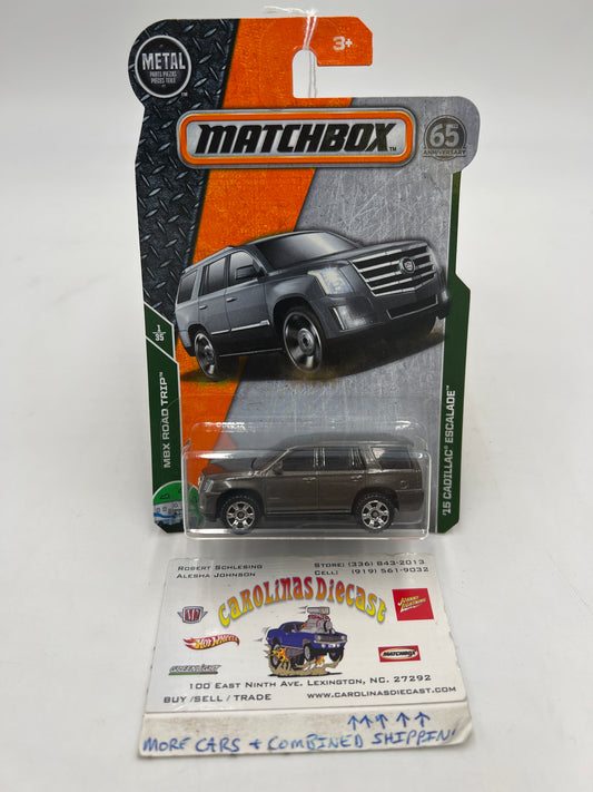 Matchbox MBX Road Trip 15 Cadillac Escalade Gray 211B