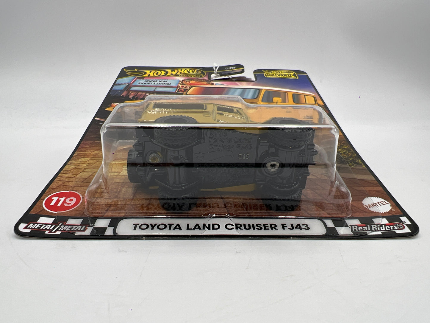 2025 Hot Wheels Premium Boulevard #119 Toyota Land Cruiser FJ43 Yellow 264H