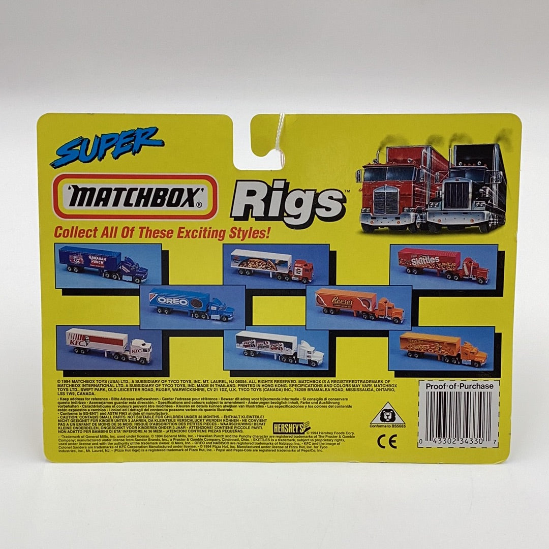 Matchbox Super Rigs Honey Nut Cheerios Ford Aeromax 168P