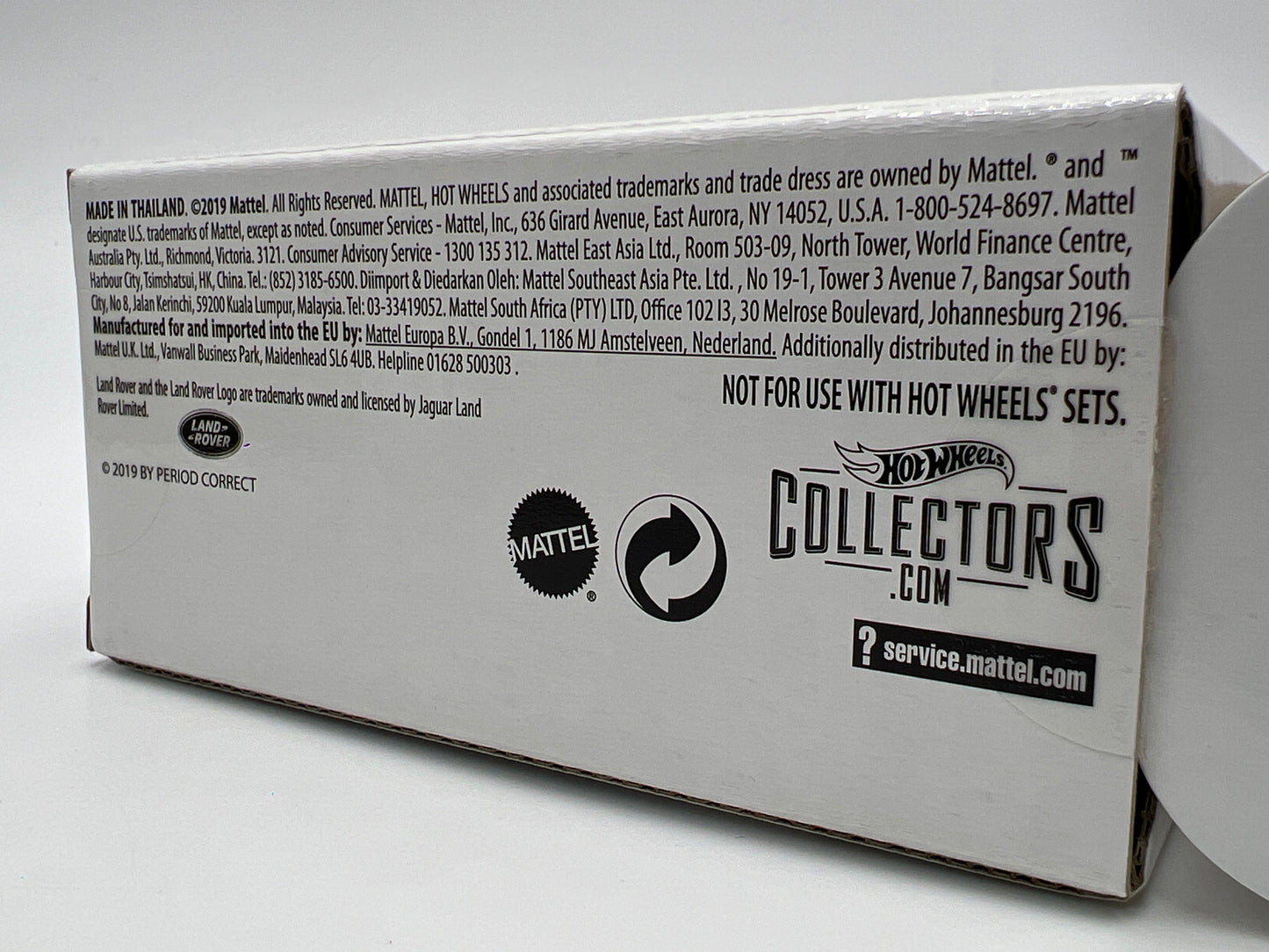 2019 Hot Wheels X Period Correct Land Rover Defender 110 Green/White VHTF