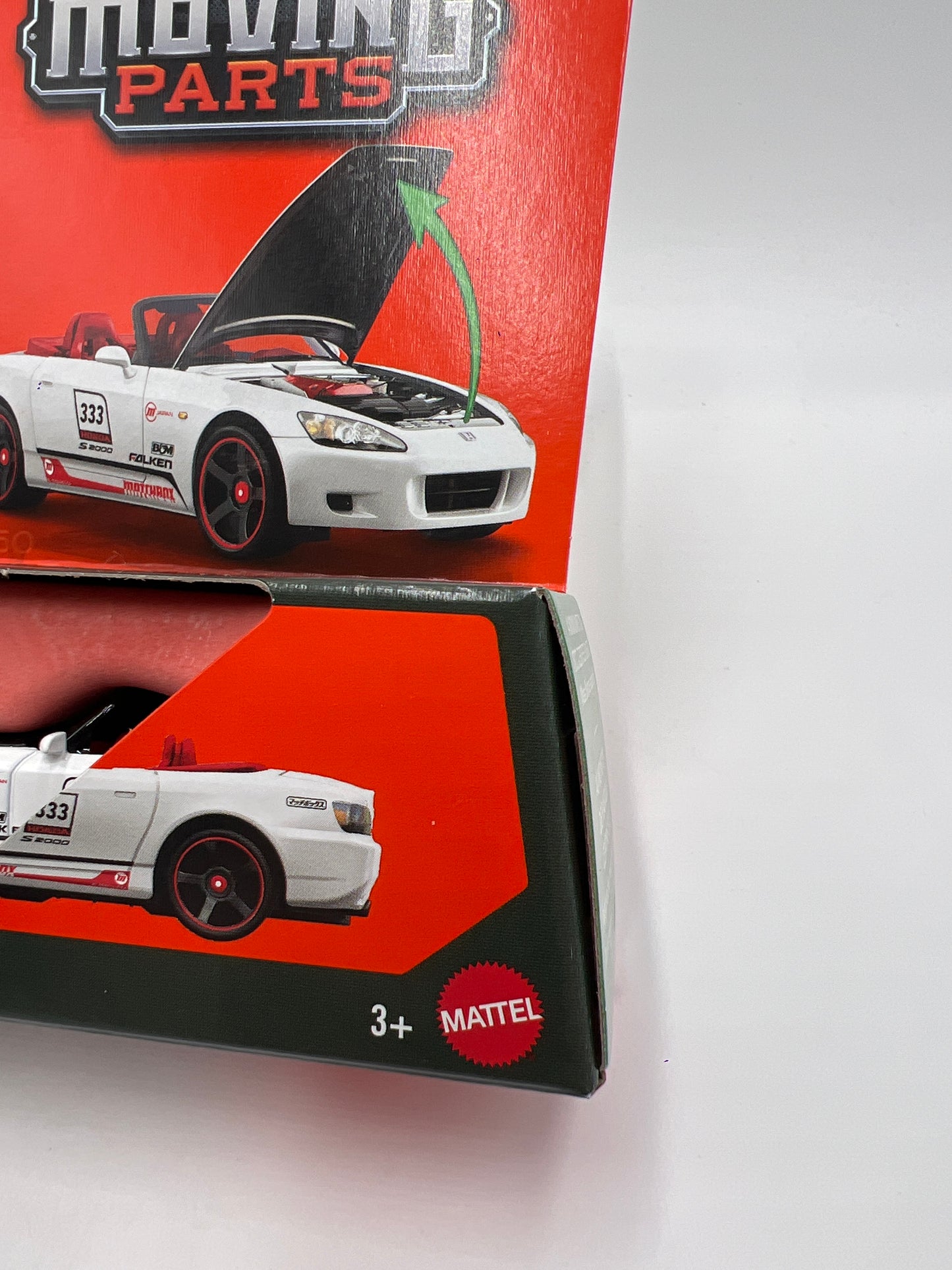 2026 Matchbox Moving Parts #6 2004 Honda S2000 White