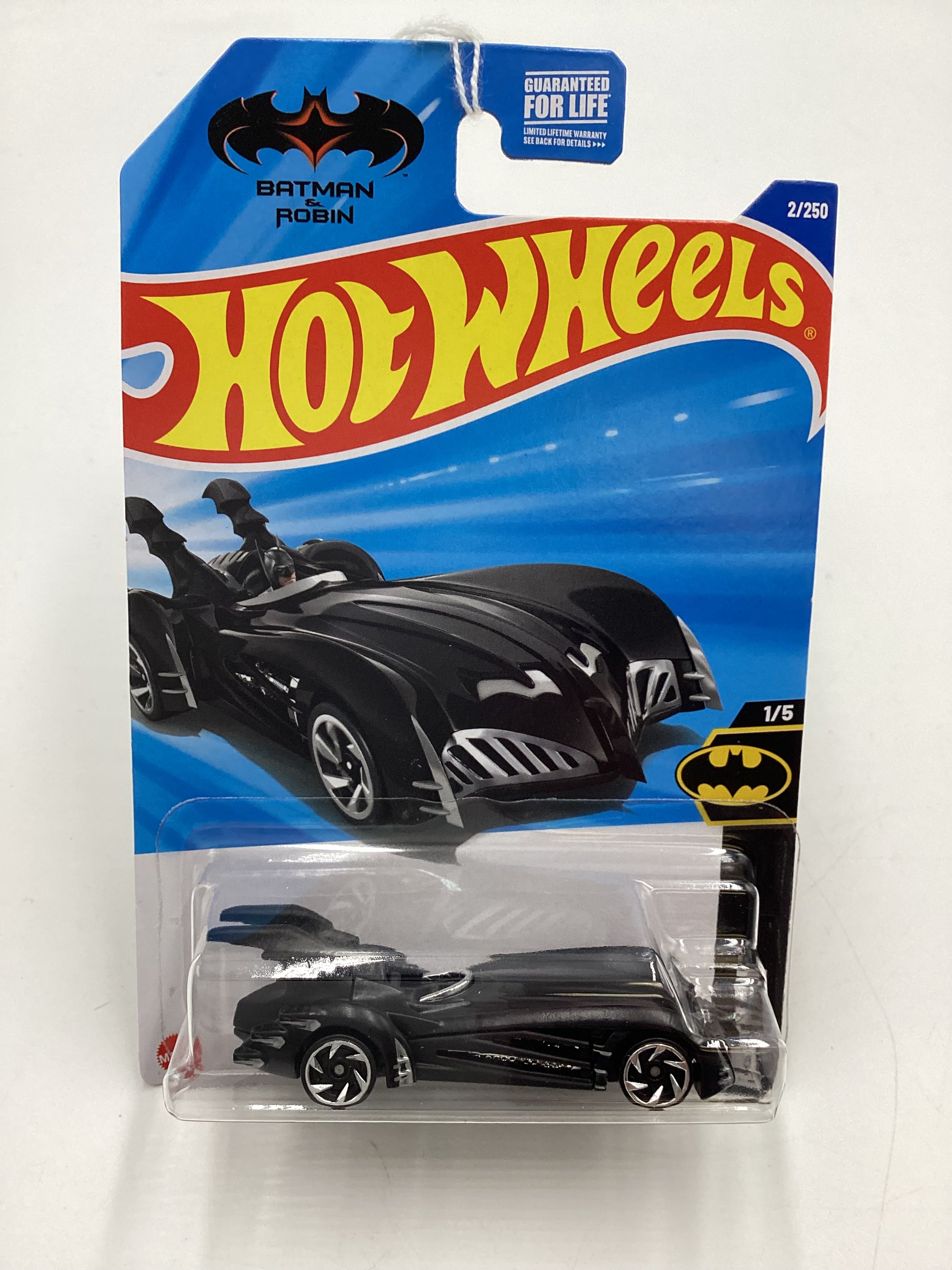 2025 Hot Wheels B case #2 Batman & Robin Batmobile 118A