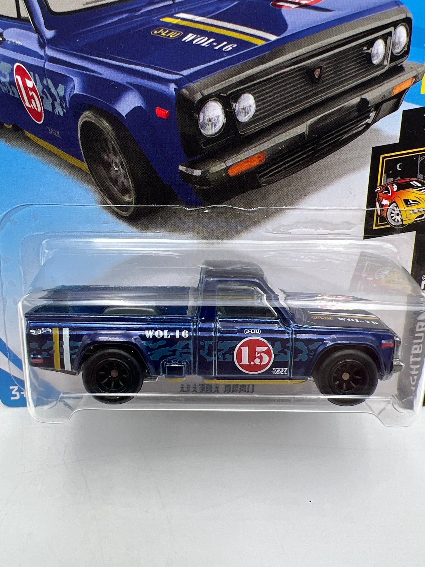 2019 Hot Wheels Super Treasure Hunt #138 Mazda Repu Blue W/ Protector