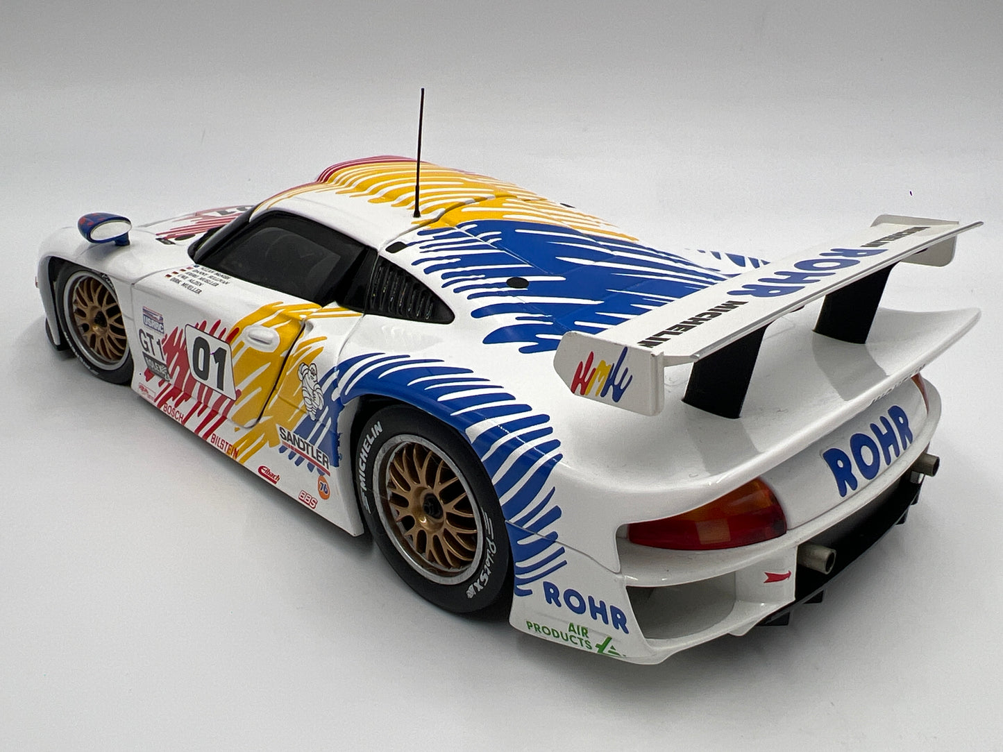 UT Models 1:18 Scale Loose Porsche 911 GT1 #01 Rohr Daytona 1998 Winner