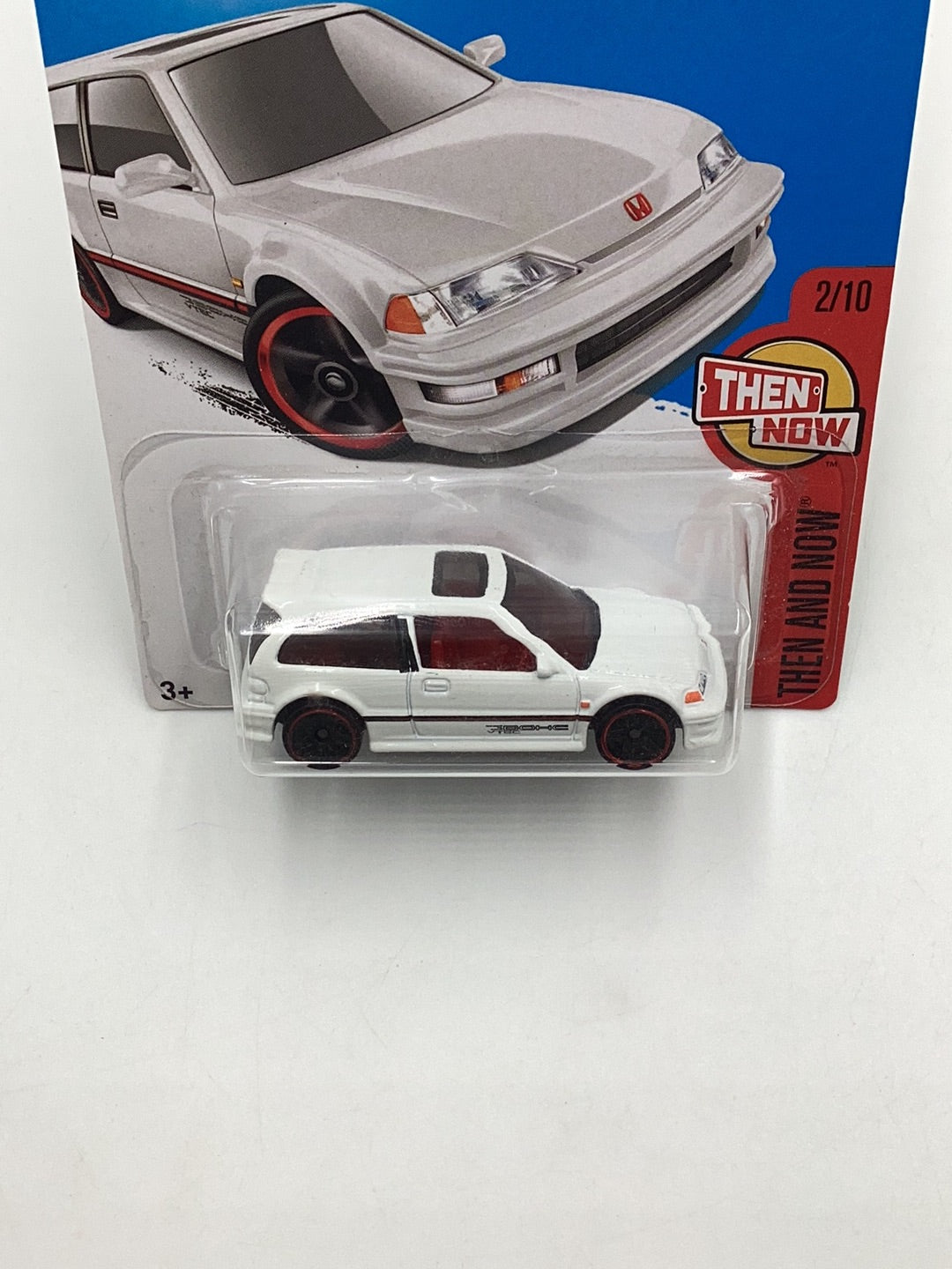 2017 Hot Wheels #330 Then and Now 90 Honda Civic EF 76A