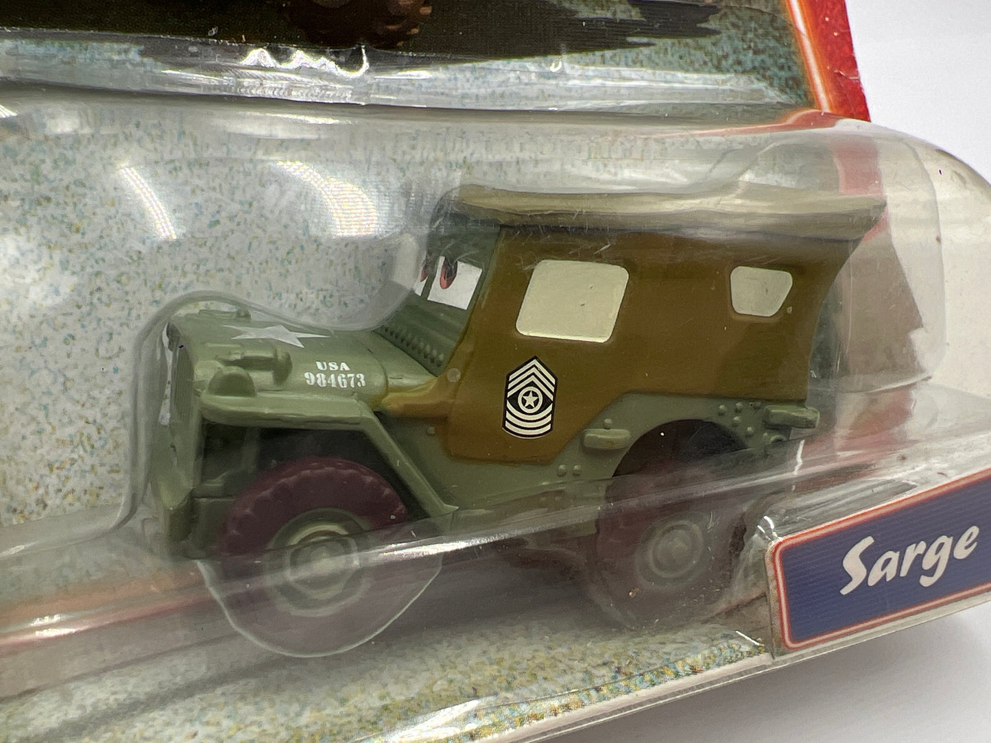 Disney Pixar Cars Supercharged Sarge #2 139F