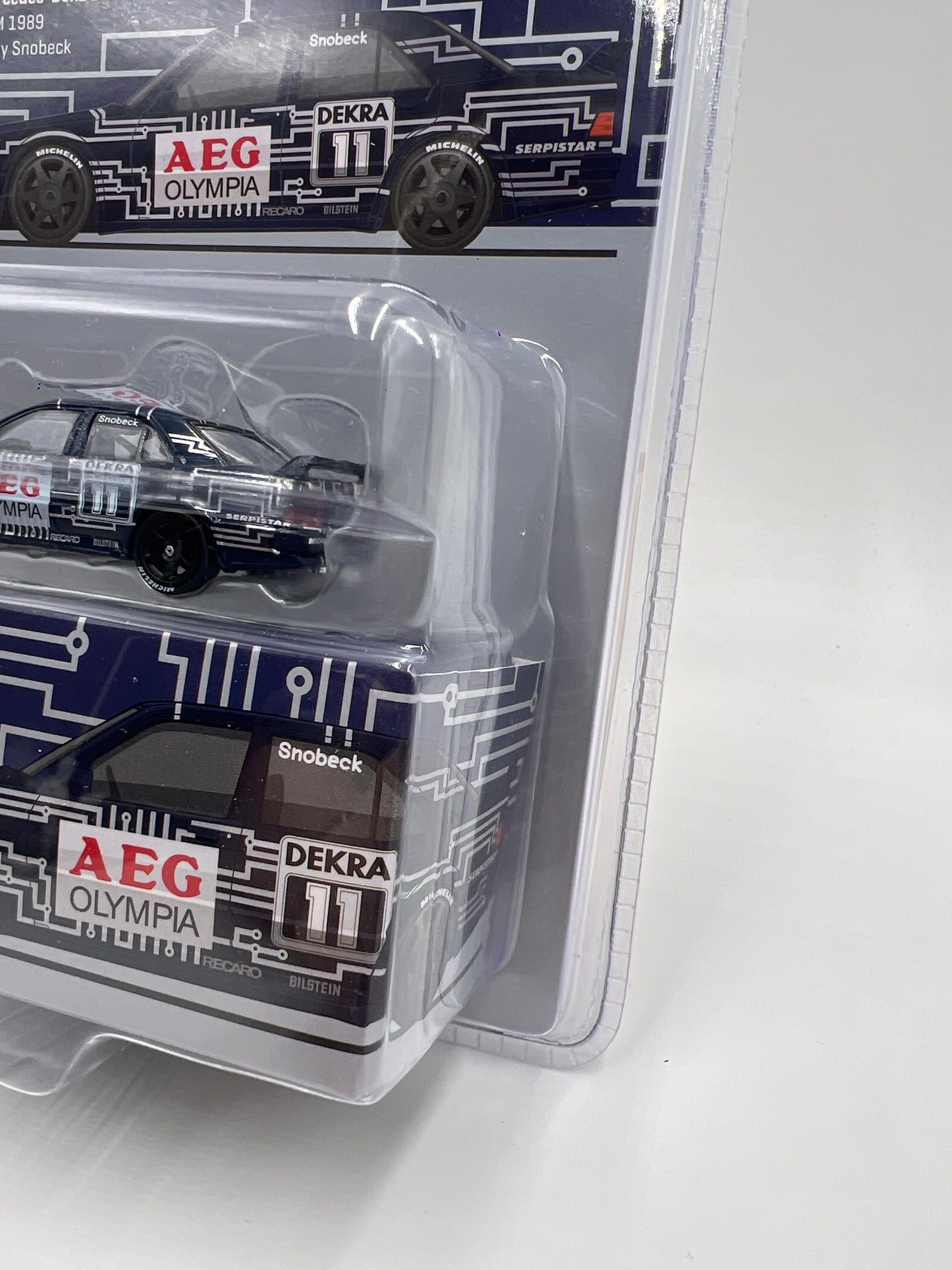 Tarmac Works Mijo Exclusives Mercedes-Benz 190 E 2.5-16 Evo 1 DTM 1989