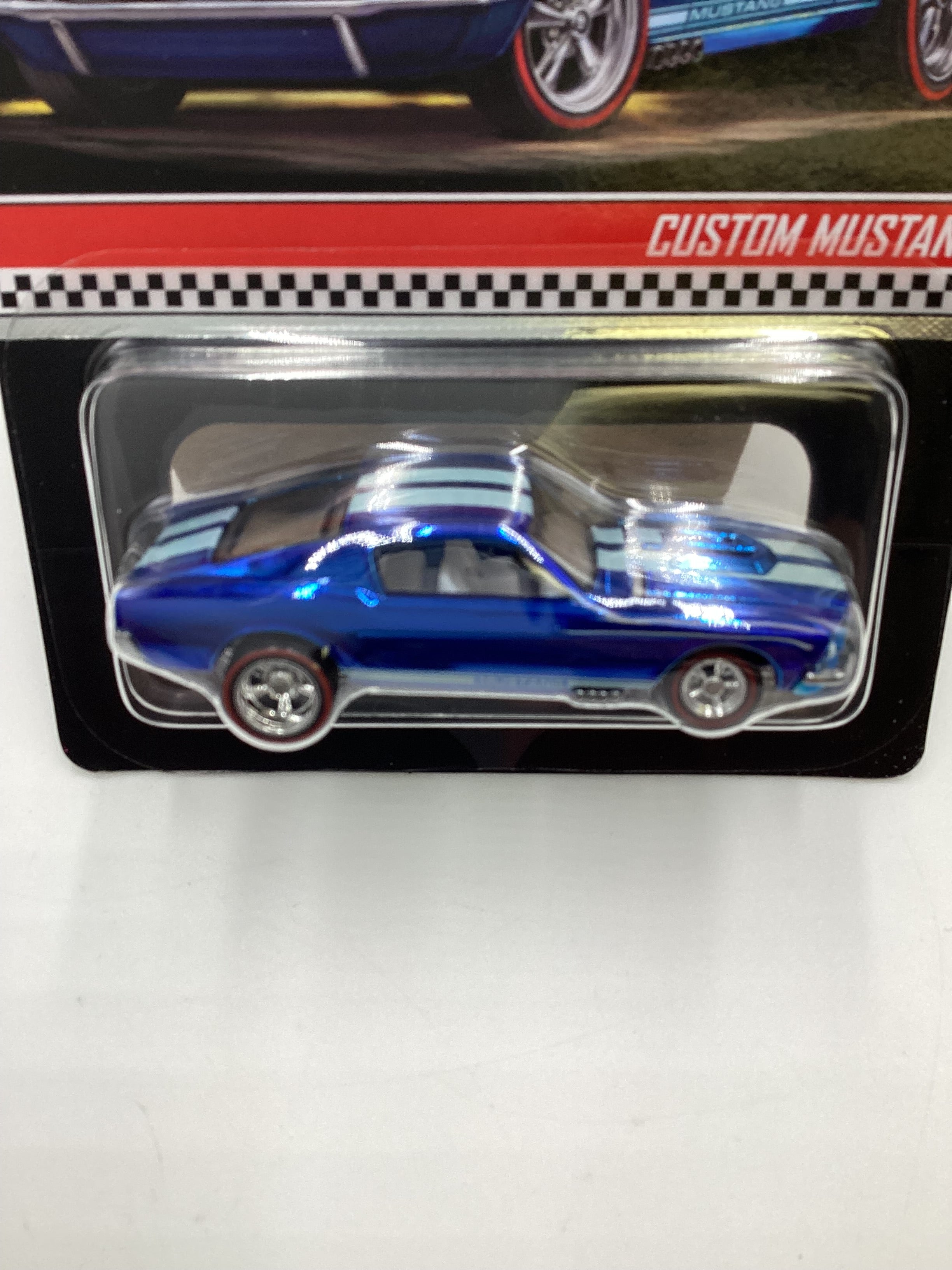 Hot Wheels newest RLC Custom Mustang #02636/12500