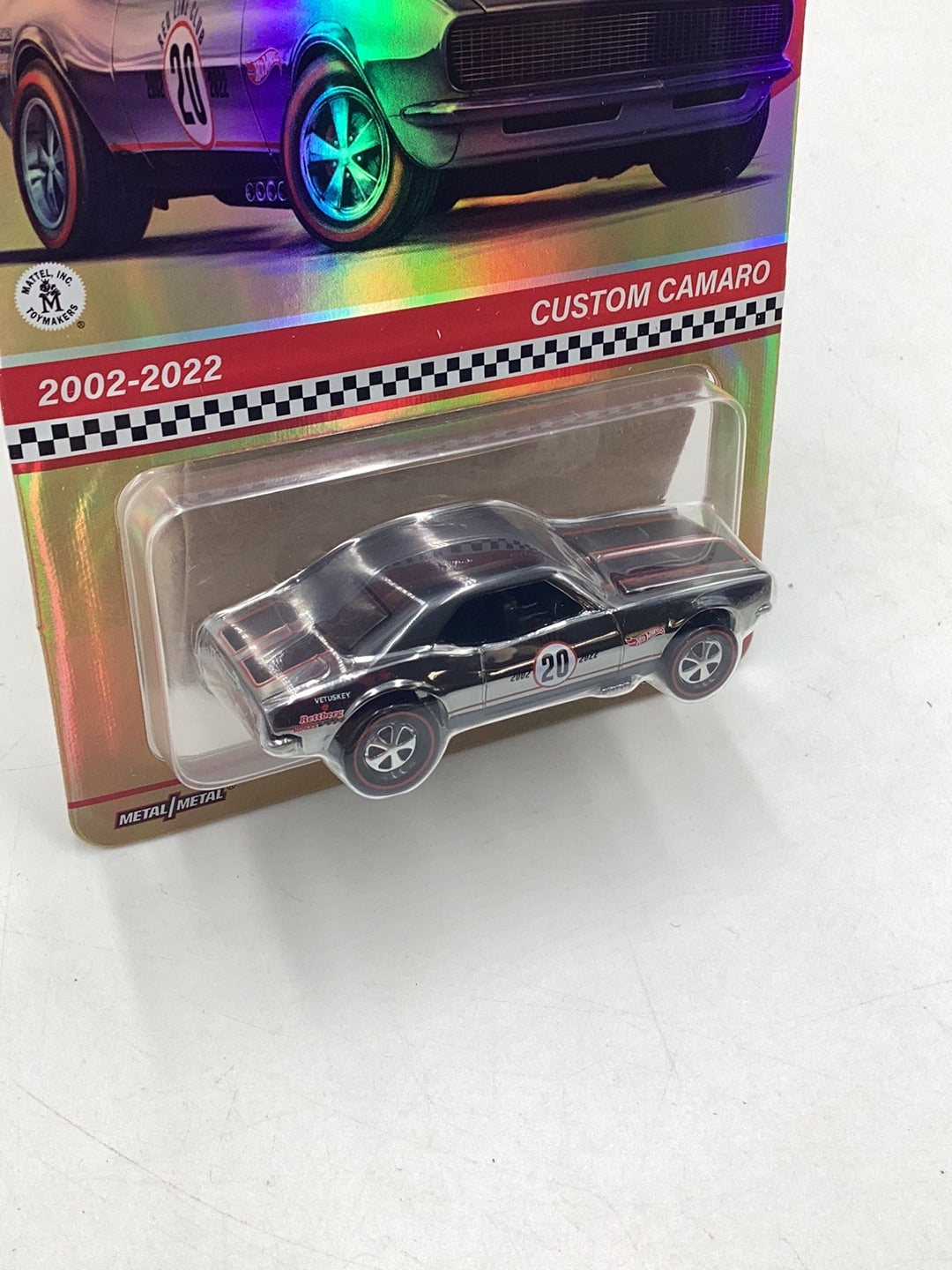 2022 Hot Wheels RLC Custom Camaro Chase Card