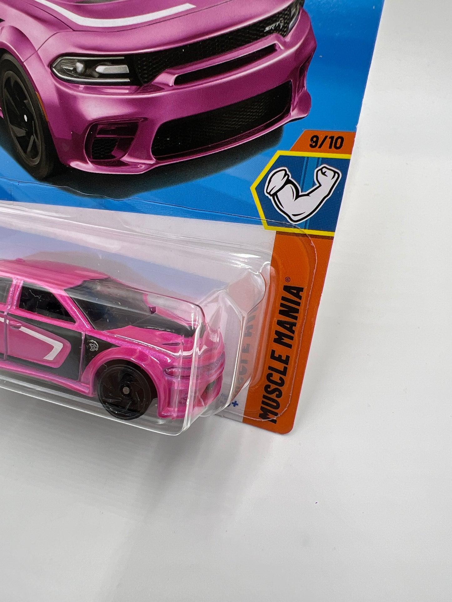 2025 Hot Wheels N Case Muscle Mania #240 20 Dodge Charger Hellcat Pink 52A