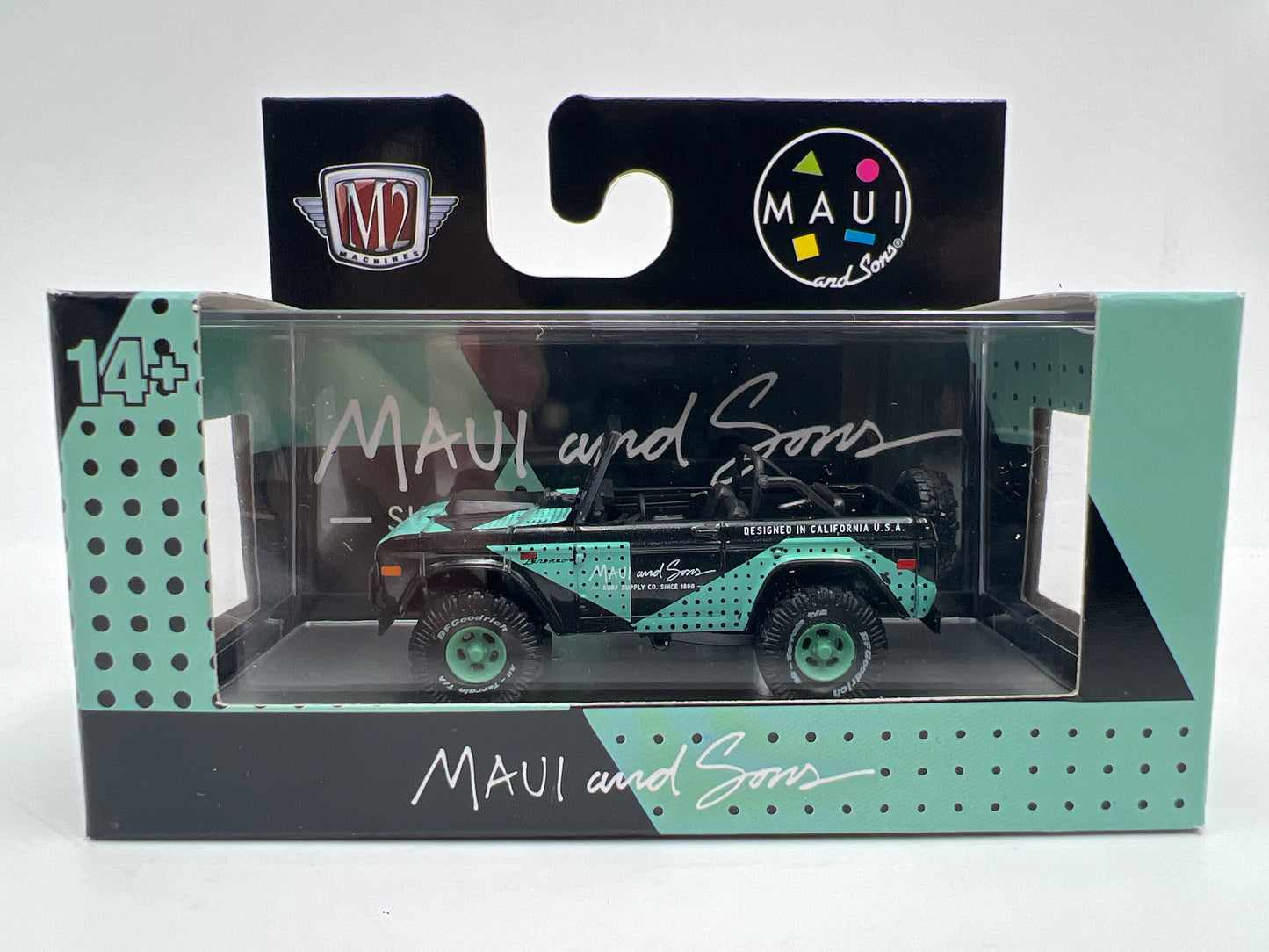 M2 Machines R110 Maui And Sons 1966 Ford Bronco