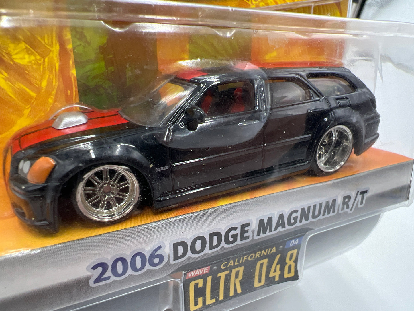 Jada Dub City Big Time Muscle CLTR #48 2006 Dodge Magnum R/T Black