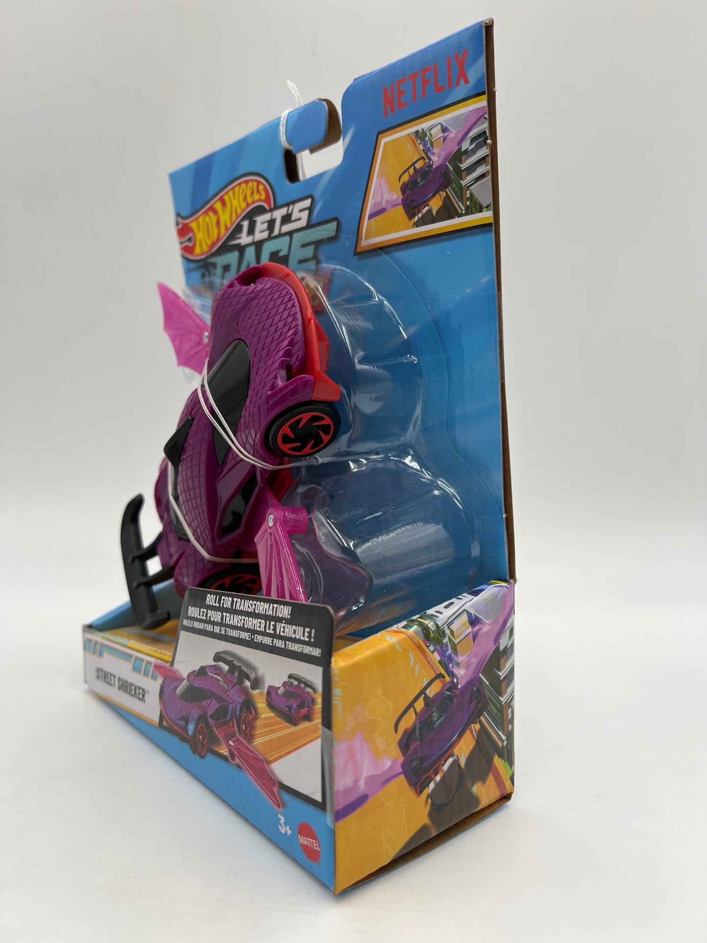 Hot Wheels 1/32 Scale Lets Race Activate Street Shrieker Purple