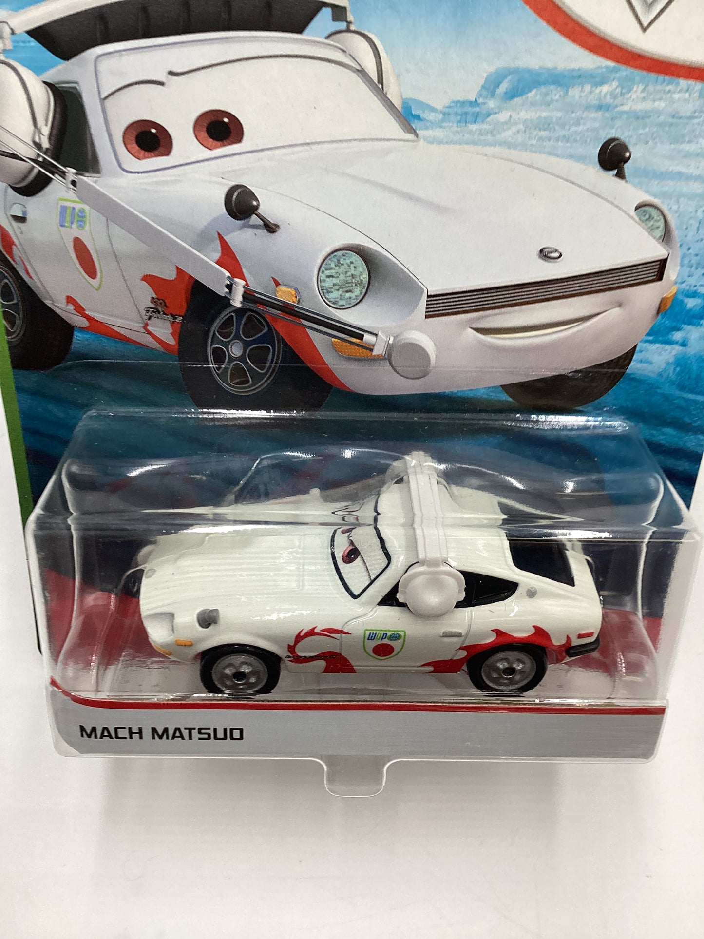 Disney Pixar Cars Mach Matsuo White