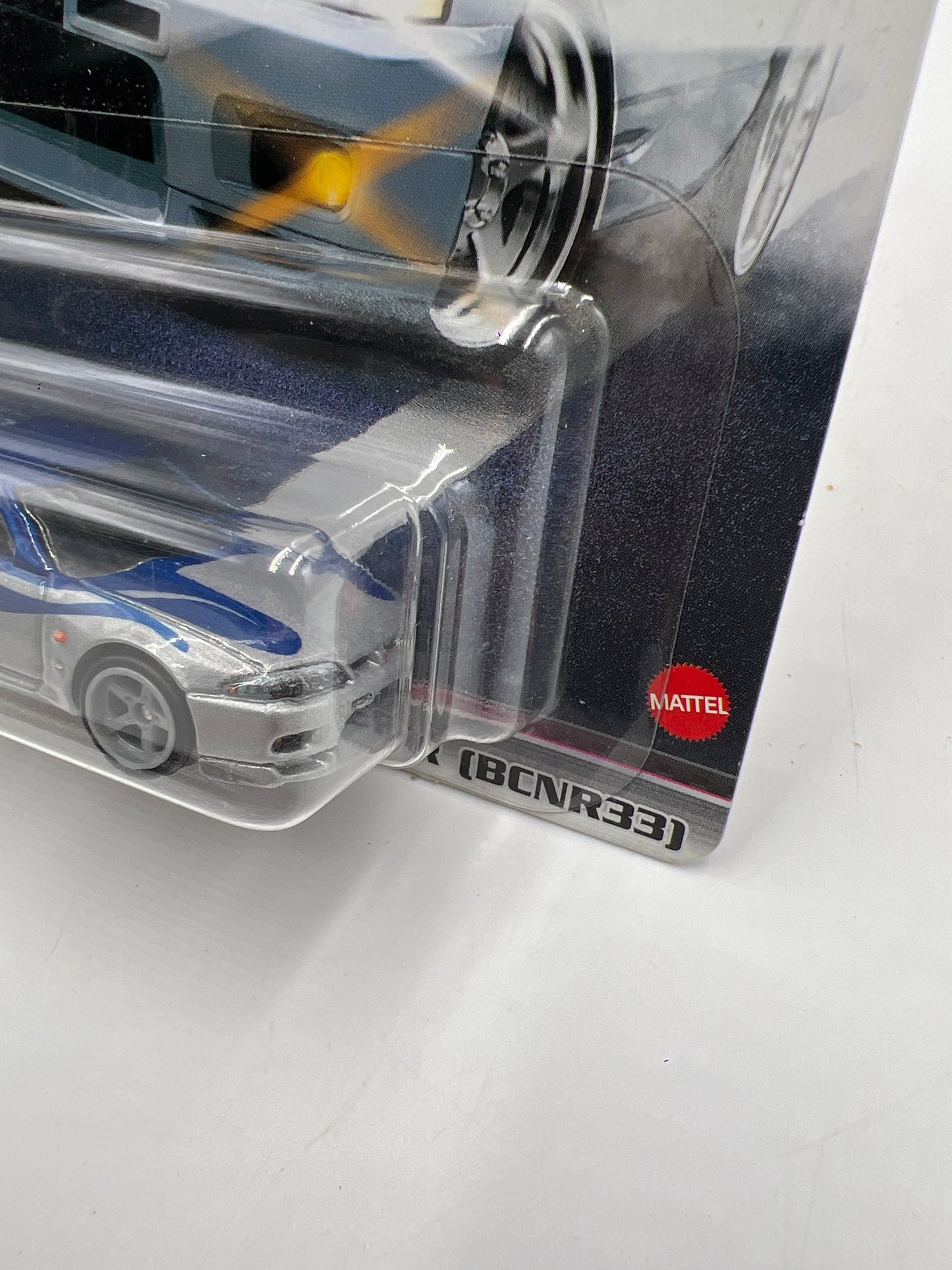 Hot Wheels Fast & Furious Quick Shifters #2 Nissan Skyline GT-R BCNR33 Silver/Blue W/Protector