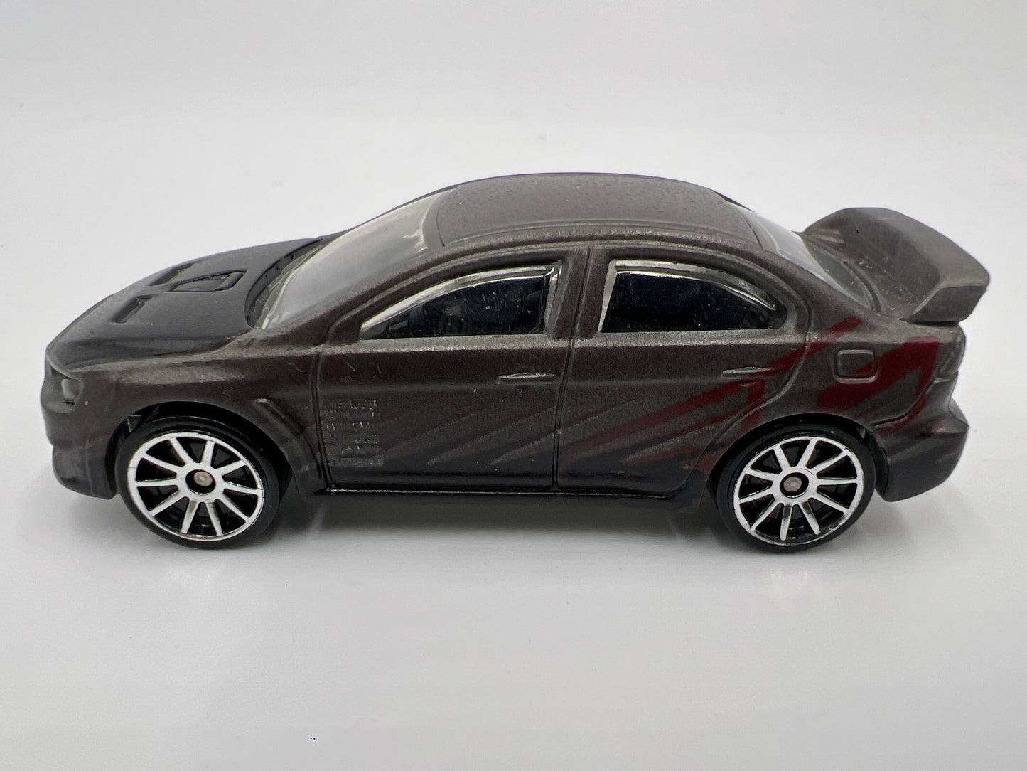 Hot Wheels 1/64 Color Shifters 2008 Mitsubishi Lancer Evolution Silver/Gray Loose HTF