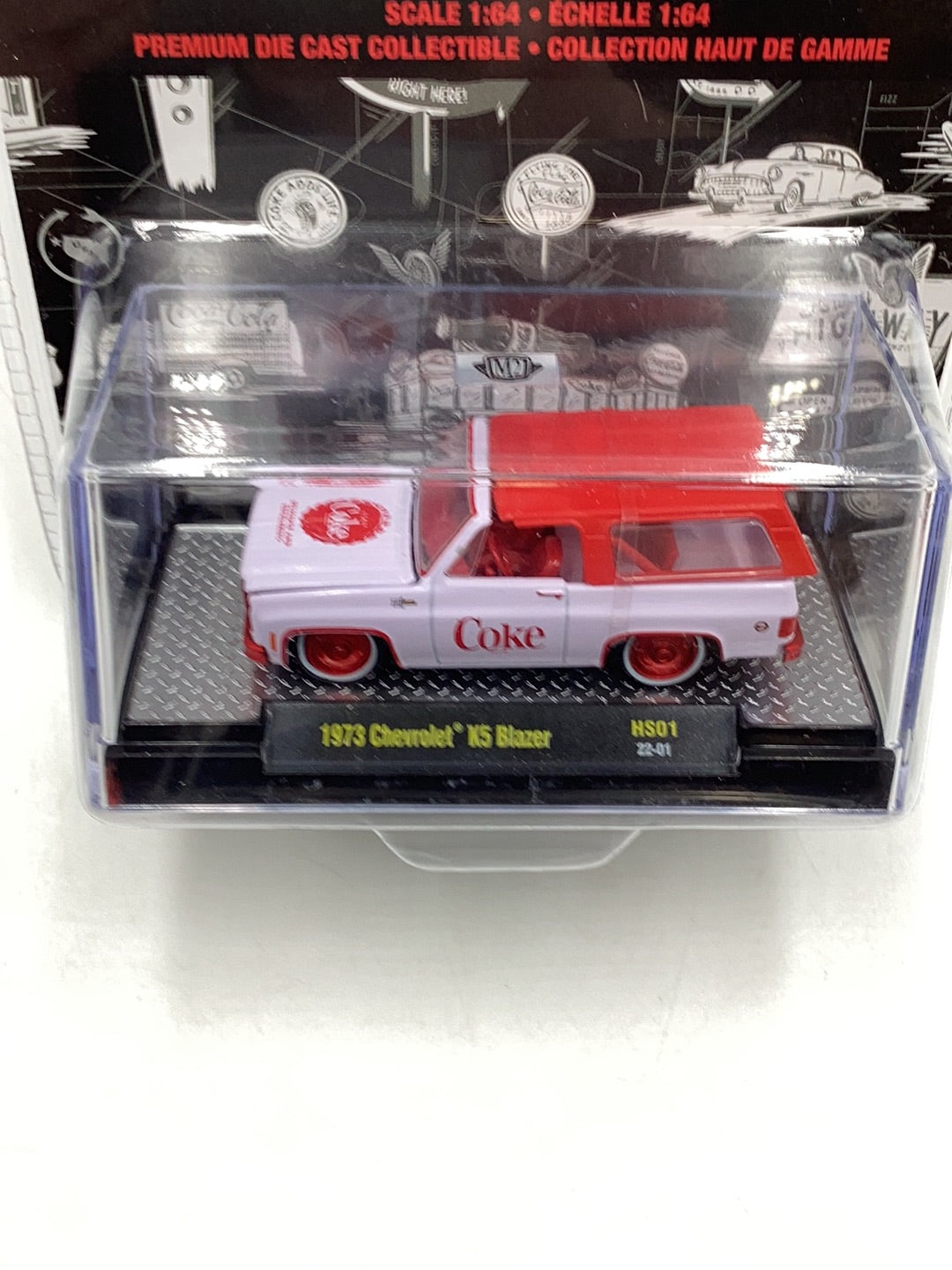 2022 M2 MACHINES 1973 Coca Cola Chevrolet K5 Blazer Hobby Exclusive CHASE HS01